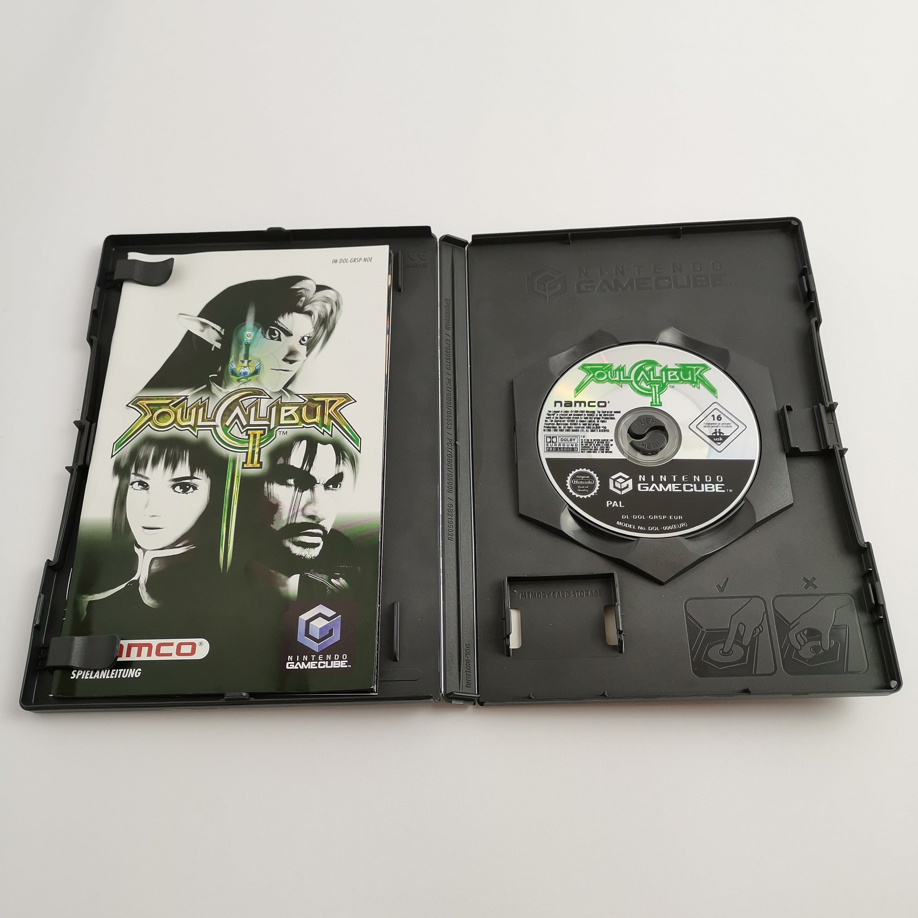 Nintendo Gamecube Spiel " Soul Calibur II 2 " GC Game Cube OVP | PAL NOE [2]