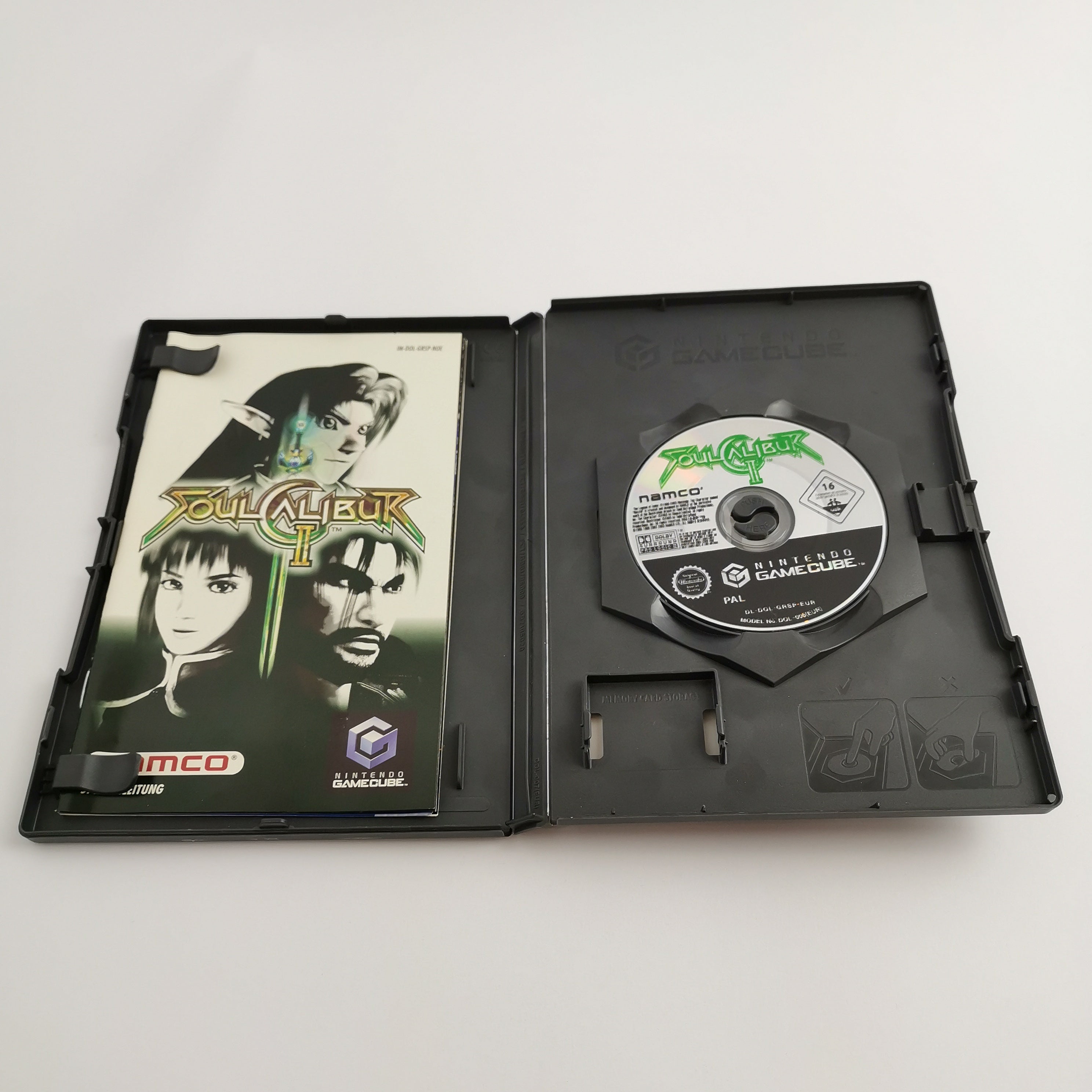 Nintendo Gamecube Spiel " Soul Calibur II 2 " GC Game Cube OVP | PAL NOE