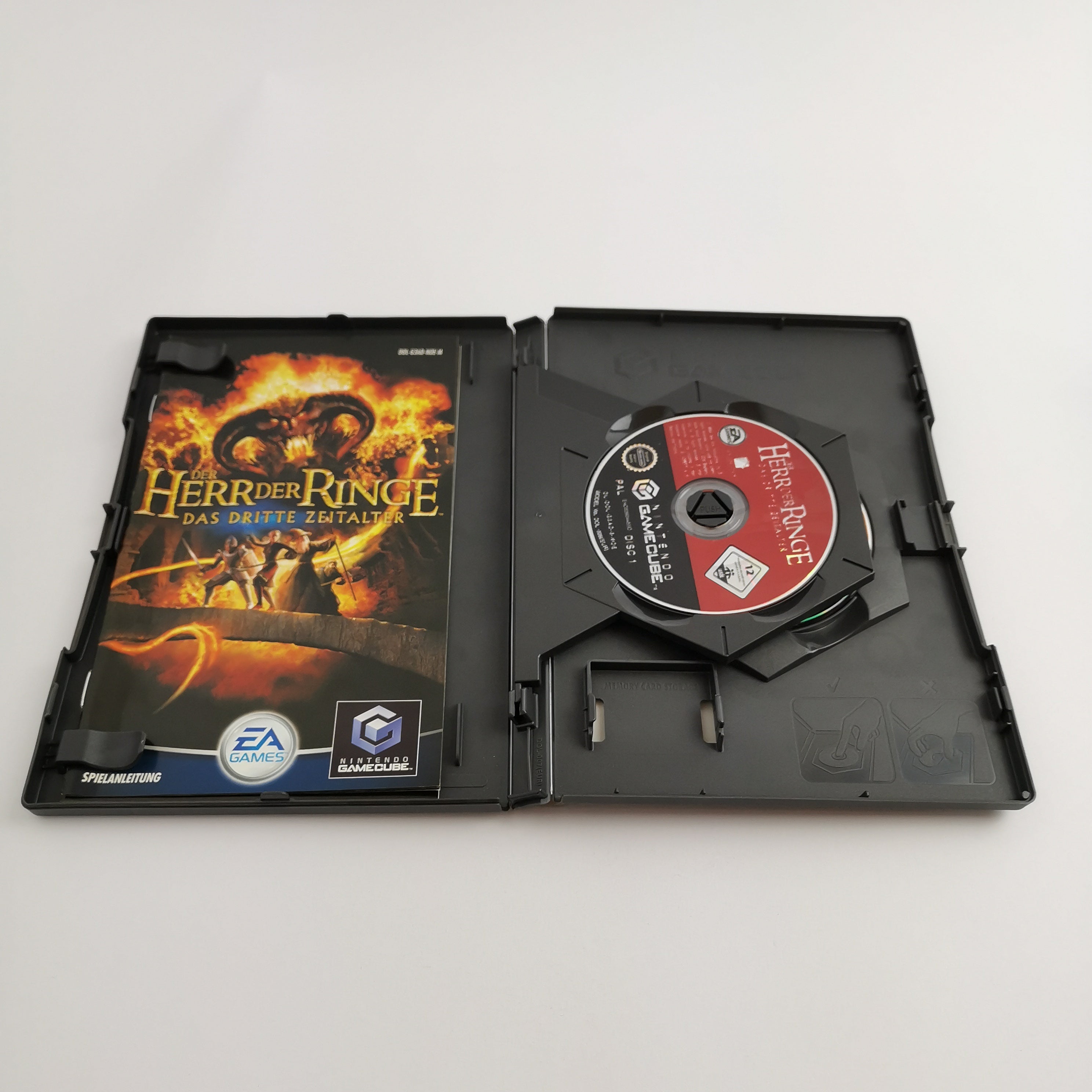 Nintendo Gamecube Spiel " Der Herr Der Ringe das dritte Zeitalter " OVP PAL NOE