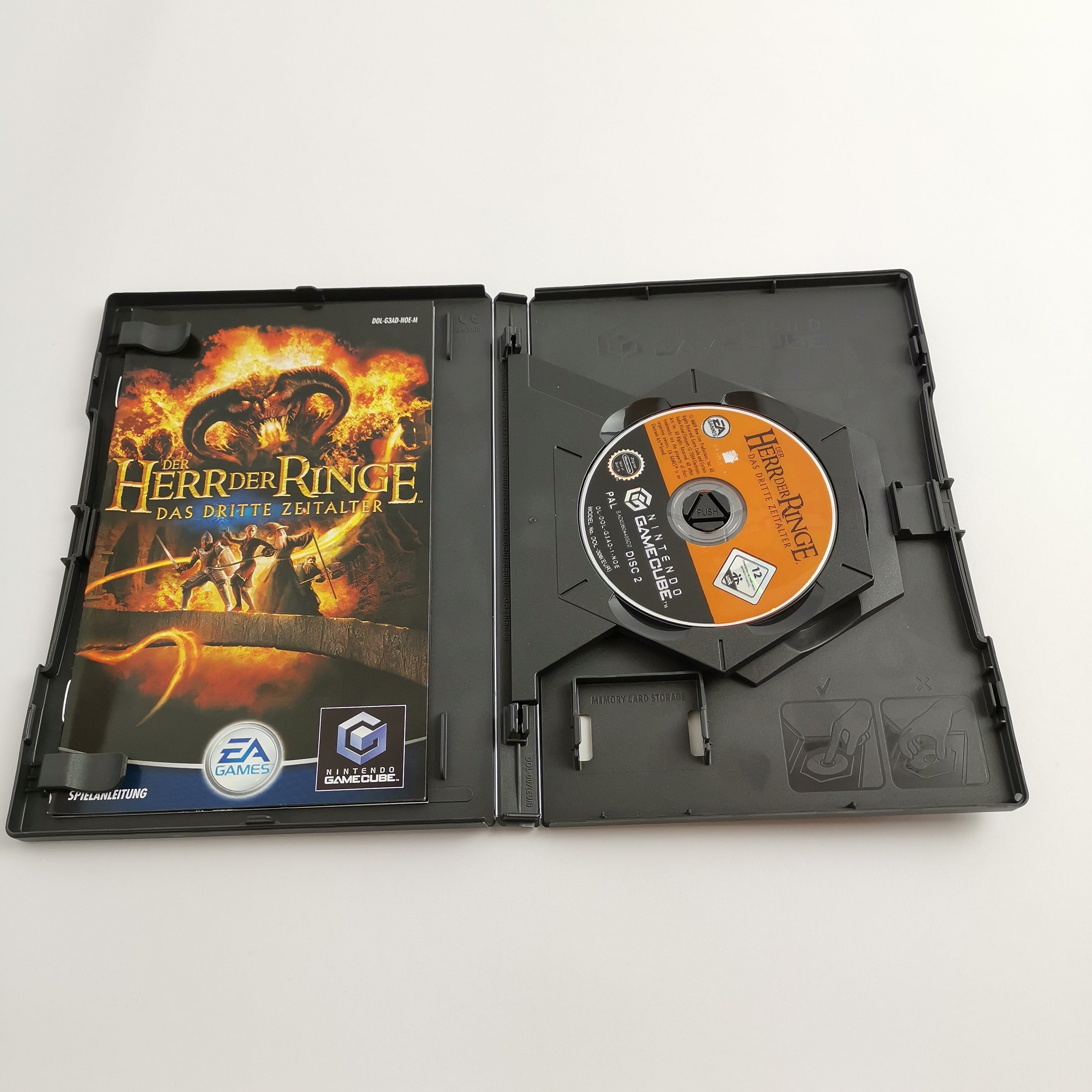 Nintendo Gamecube Spiel Der Herr Der Ringe das dritte Zeitalter " Players Choice