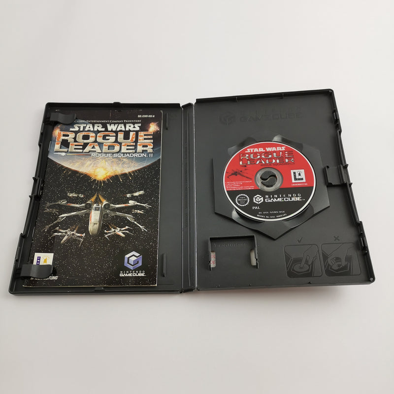 Nintendo Gamecube Spiel " Star Wars Rogue Leader " Starwars GC | OVP PAL NOE