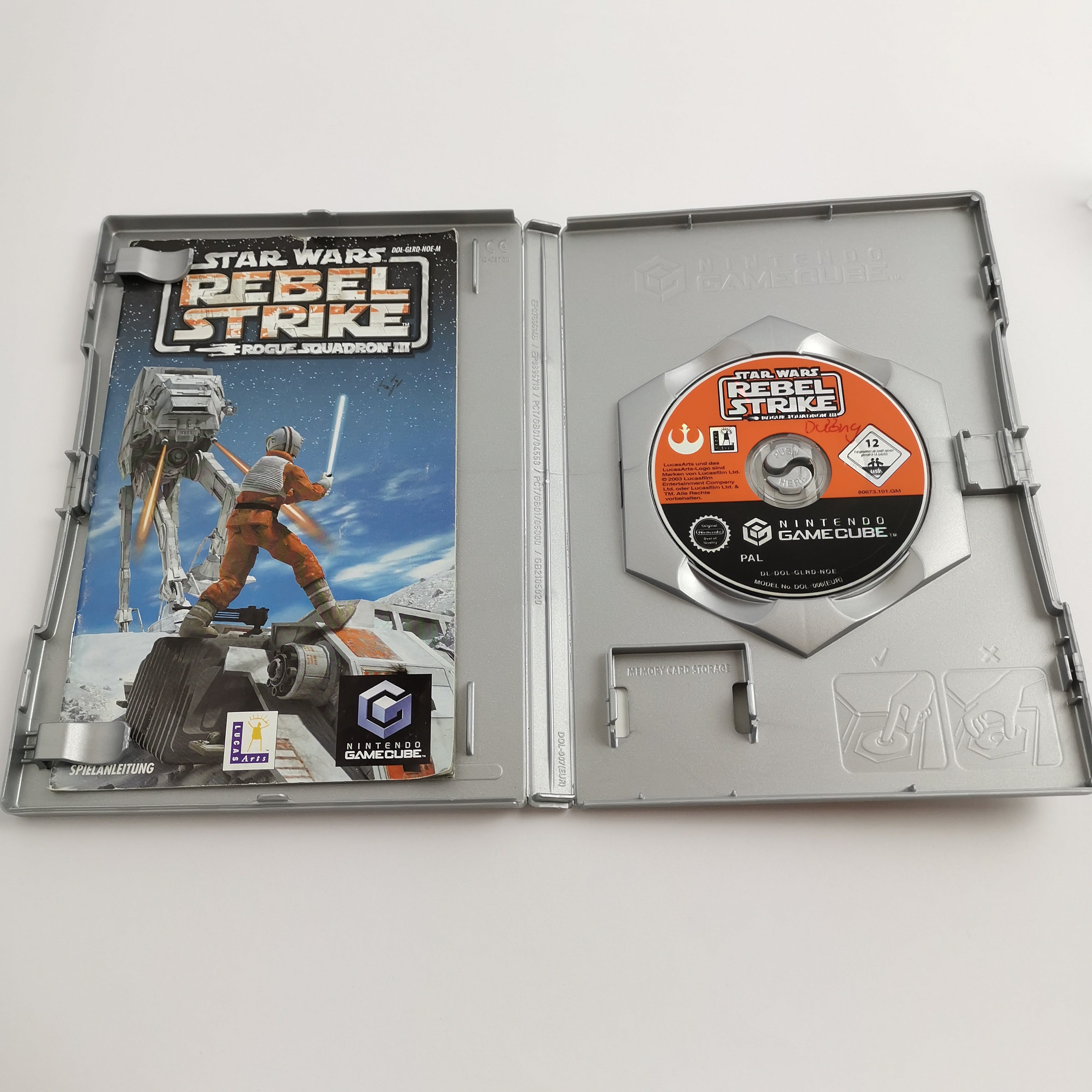 Nintendo Gamecube Spiel " Star Wars Rebel Strike " Players Choice Starwars | OVP