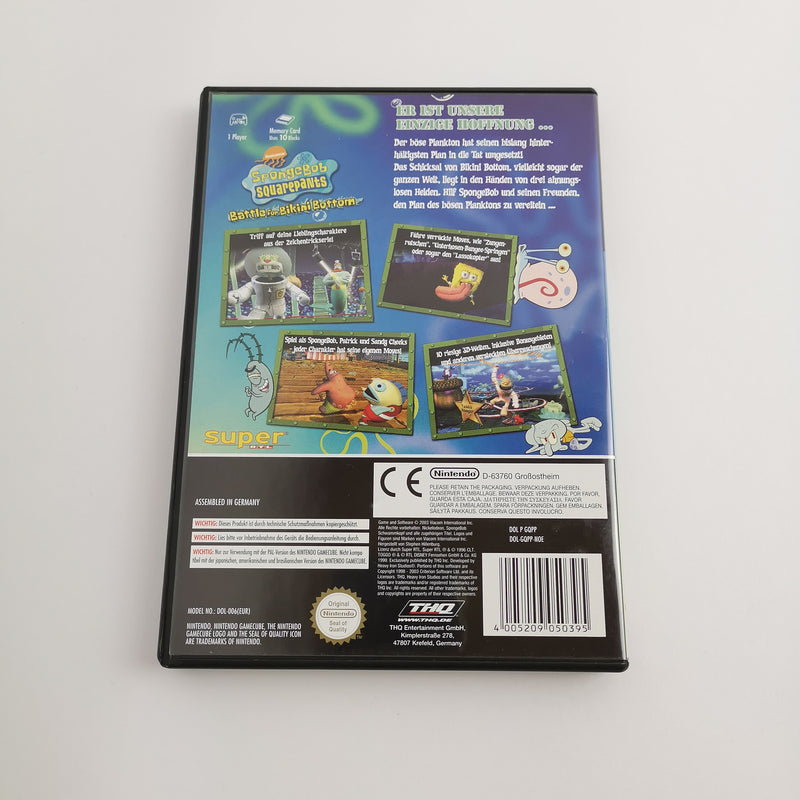 Nintendo Gamecube Spiel " Spongebob Squarepants Battle for Bikini Bottom OVP [2]