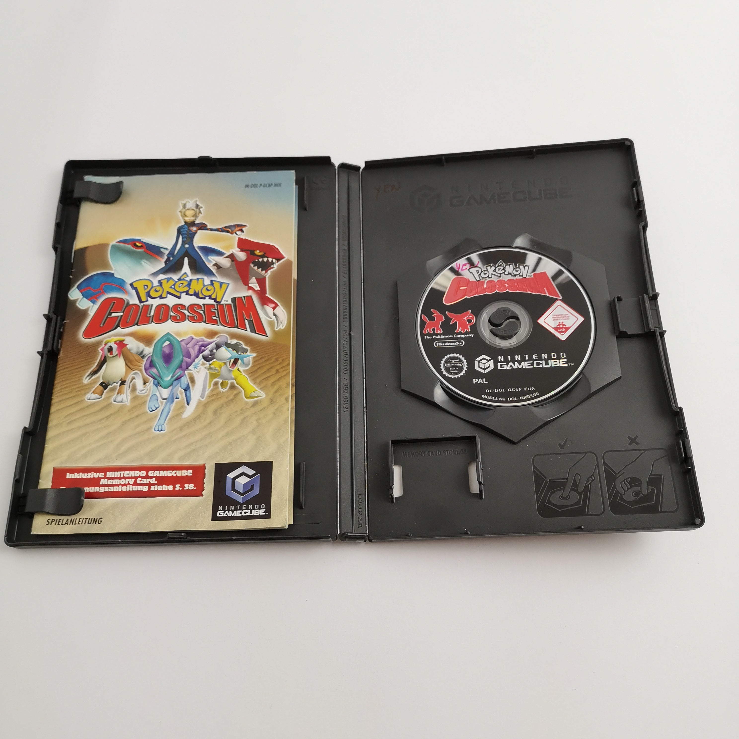 Nintendo Gamecube Spiel " Pokemon Colosseum " GC Game Cube OVP | PAL NOE