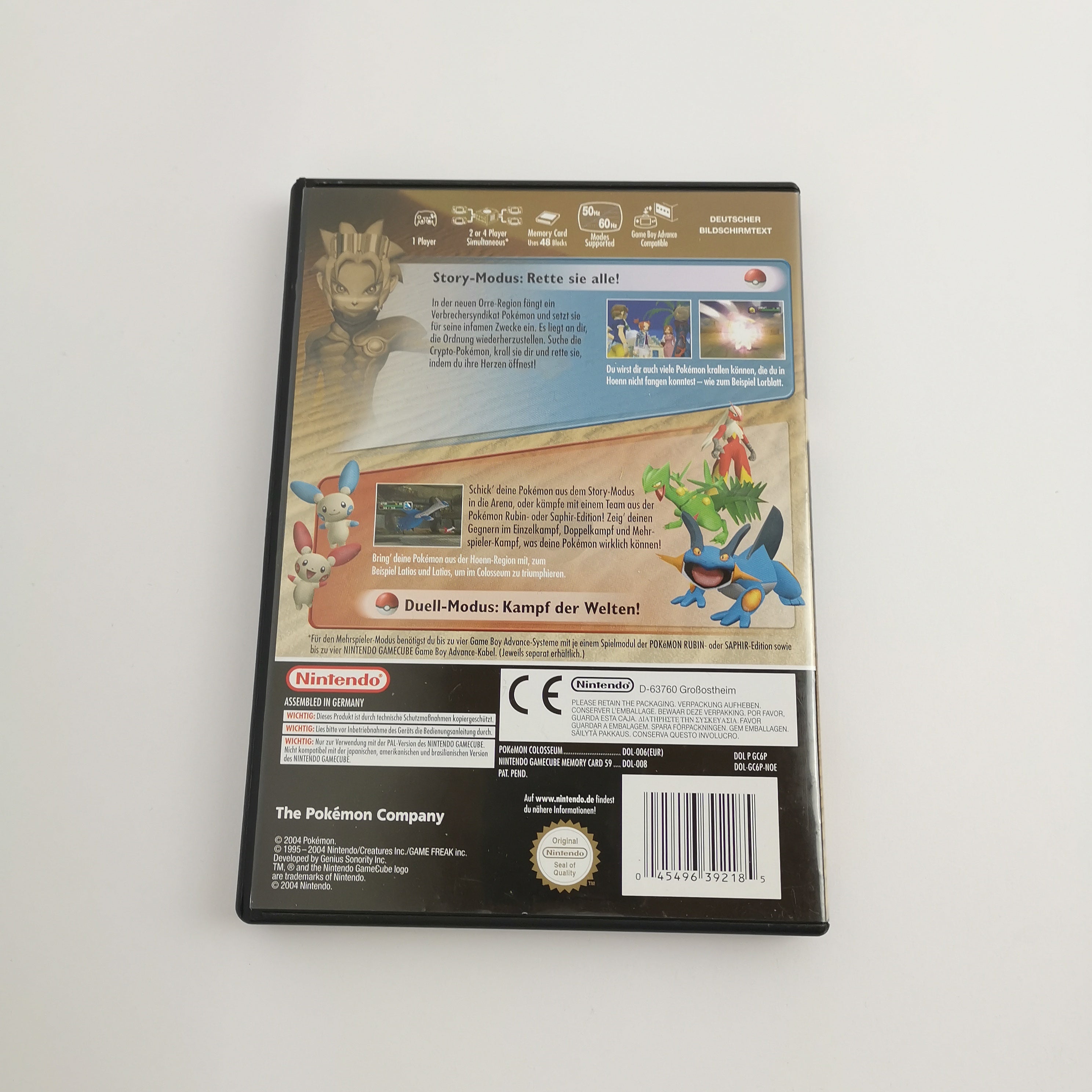 Nintendo Gamecube Spiel " Pokemon Colosseum " GC Game Cube OVP | PAL NOE [2]