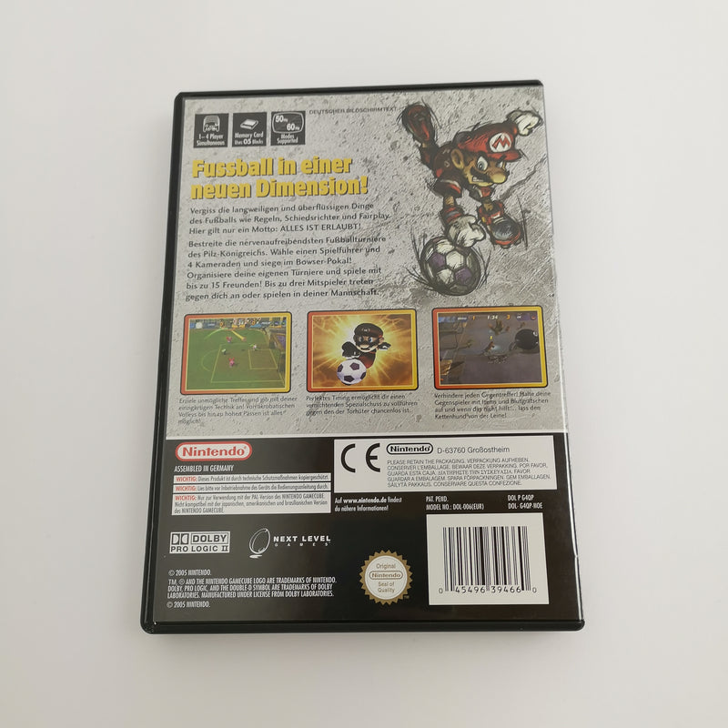 Nintendo Gamecube Spiel " Mario Smash Football " GC Game Cube OVP | PAL NOE [2]