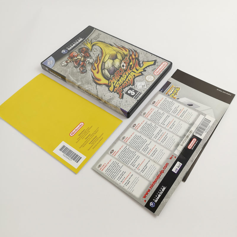 Nintendo Gamecube game "Mario Smash Football" Game Cube | Original packaging NOE * very good