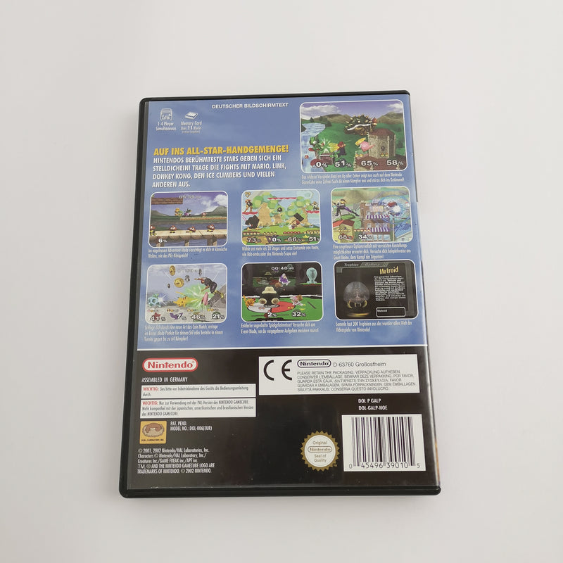 Nintendo Gamecube Spiel " Super Smash Bros. Melee " Erstauflage OVP * sehr gut