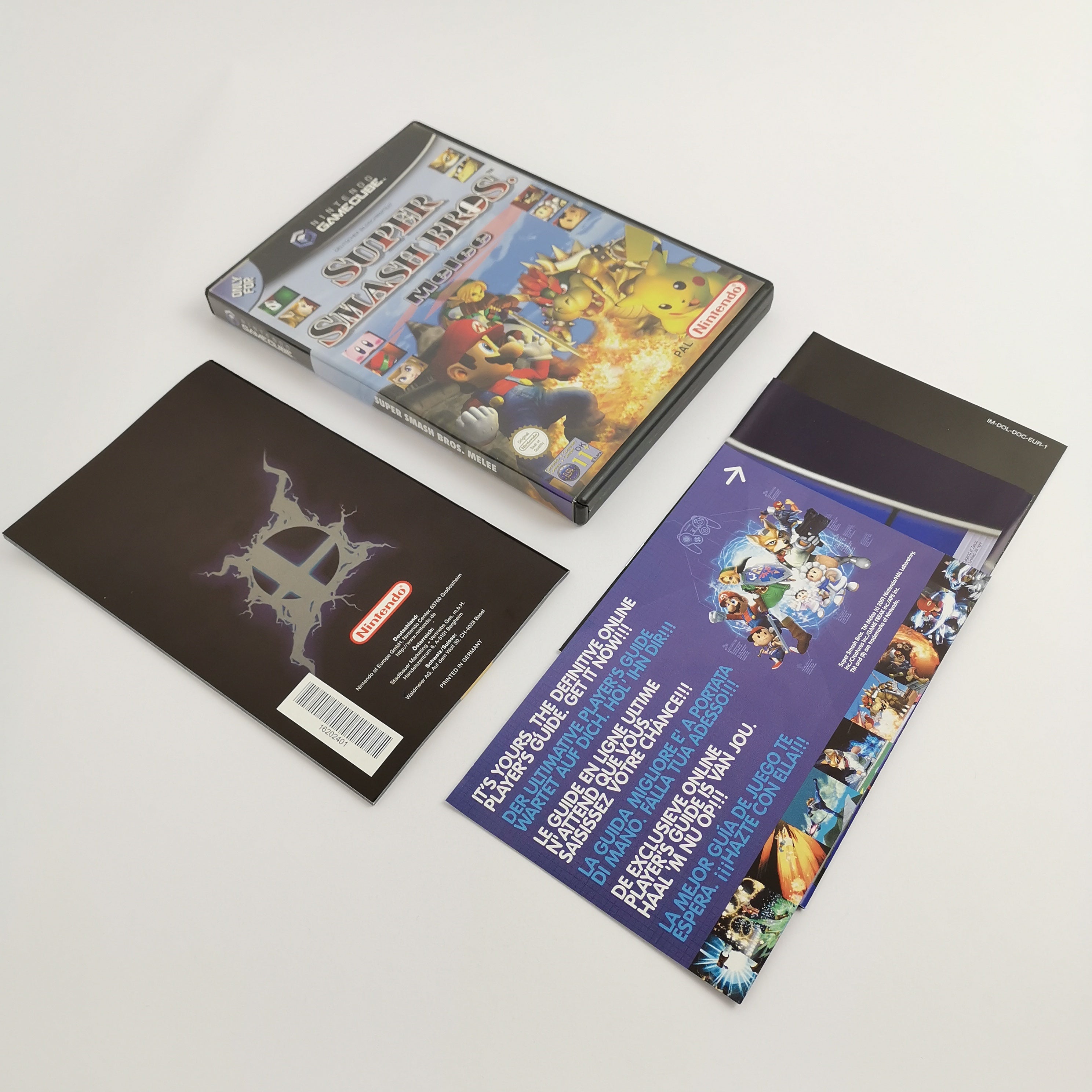 Nintendo Gamecube Spiel Super Smash Bros. Melee " Erstauflage OVP * sehr gut [2]