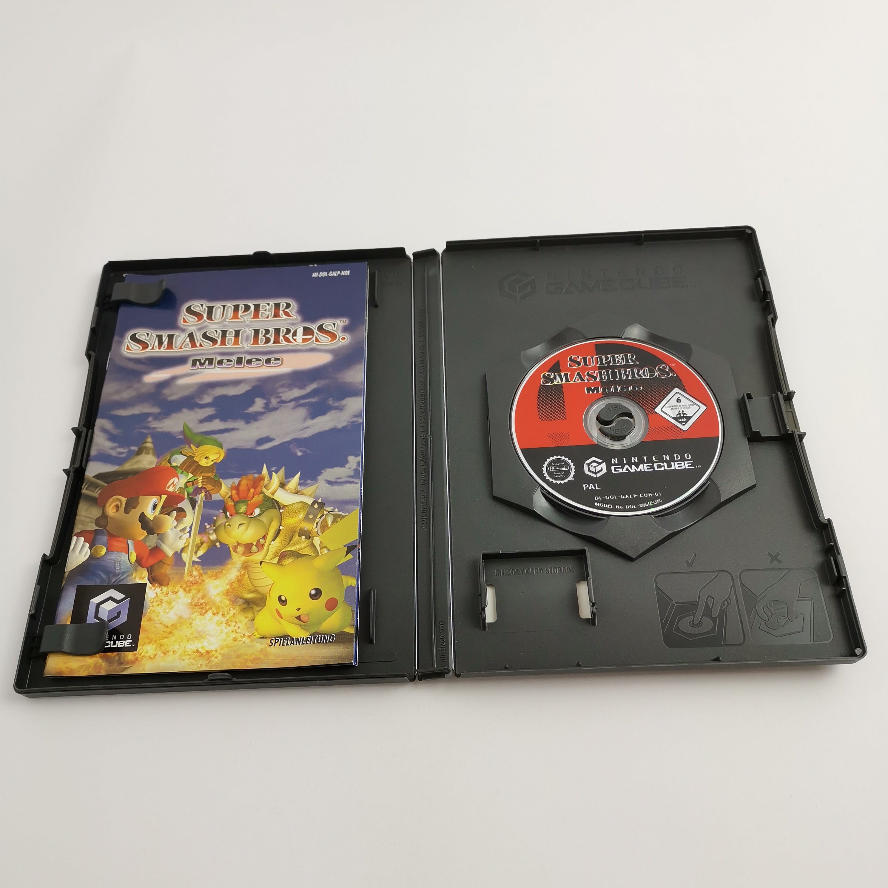 Nintendo Gamecube Spiel Super Smash Bros. Melee " Erstauflage OVP * sehr gut [2]