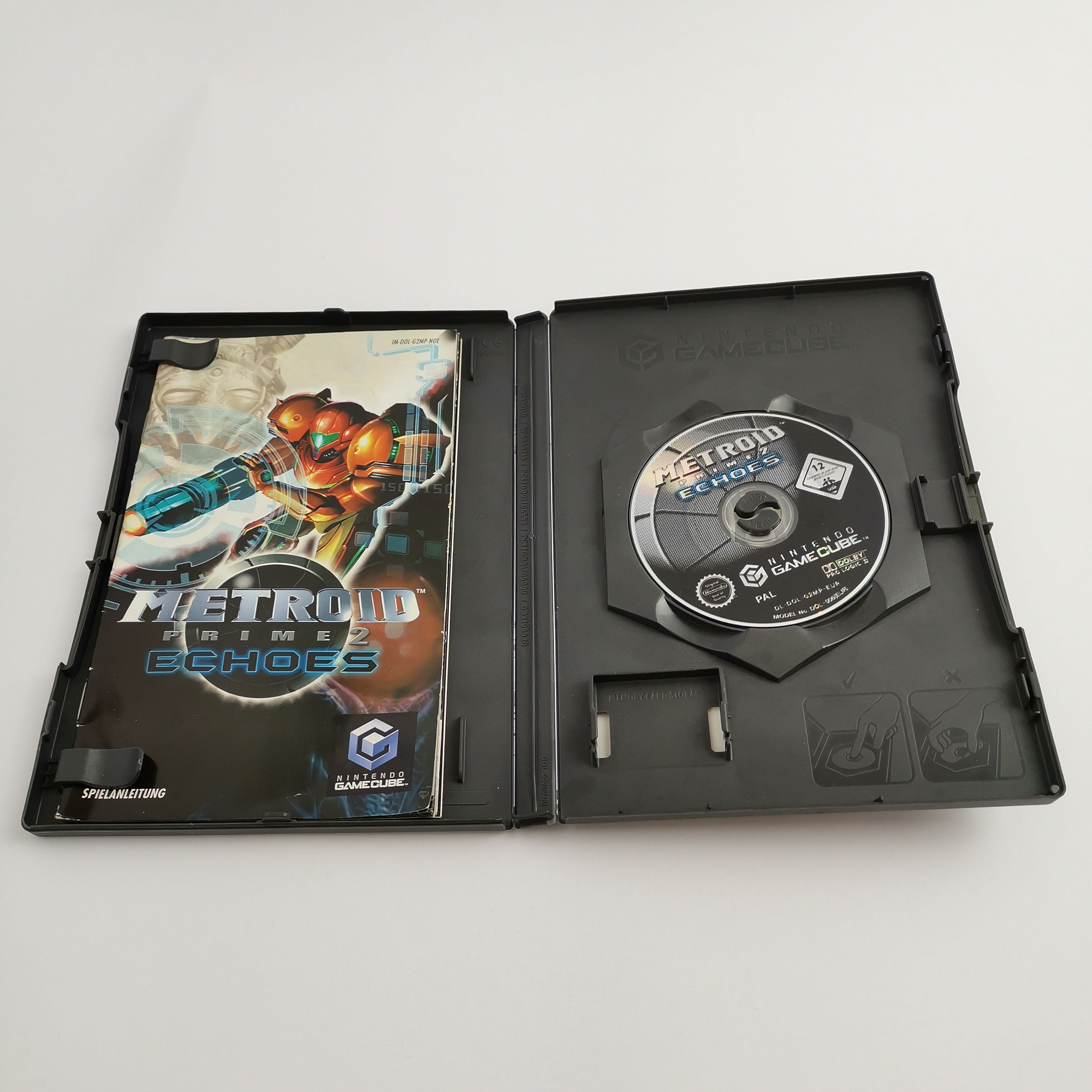 Nintendo Gamecube Spiel " Metroid Prime 2 Echoes " GC Game Cube | OVP PAL NOE