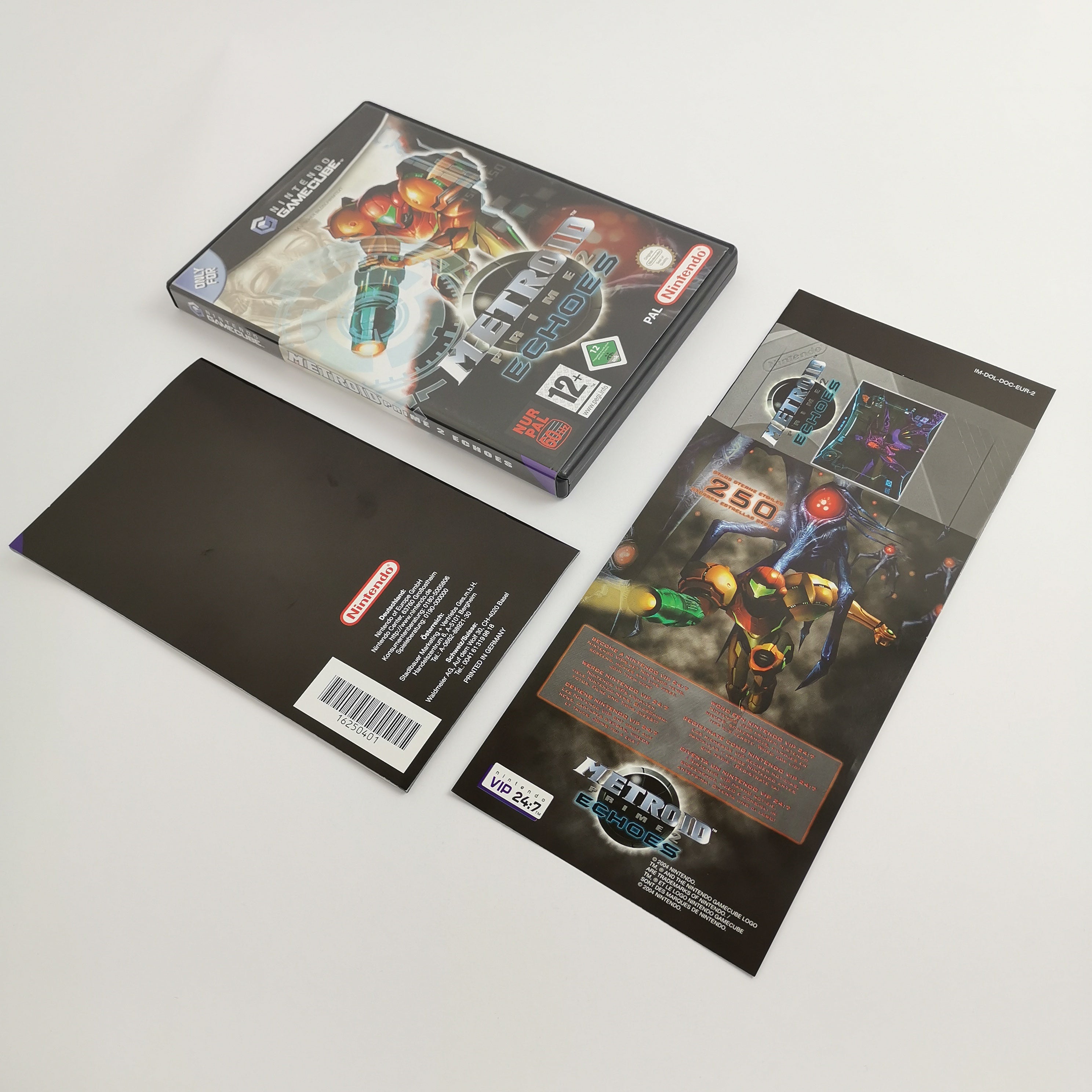 Nintendo Gamecube Spiel " Metroid Prime 2 Echoes " GC Game Cube |OVP PAL NOE [2]