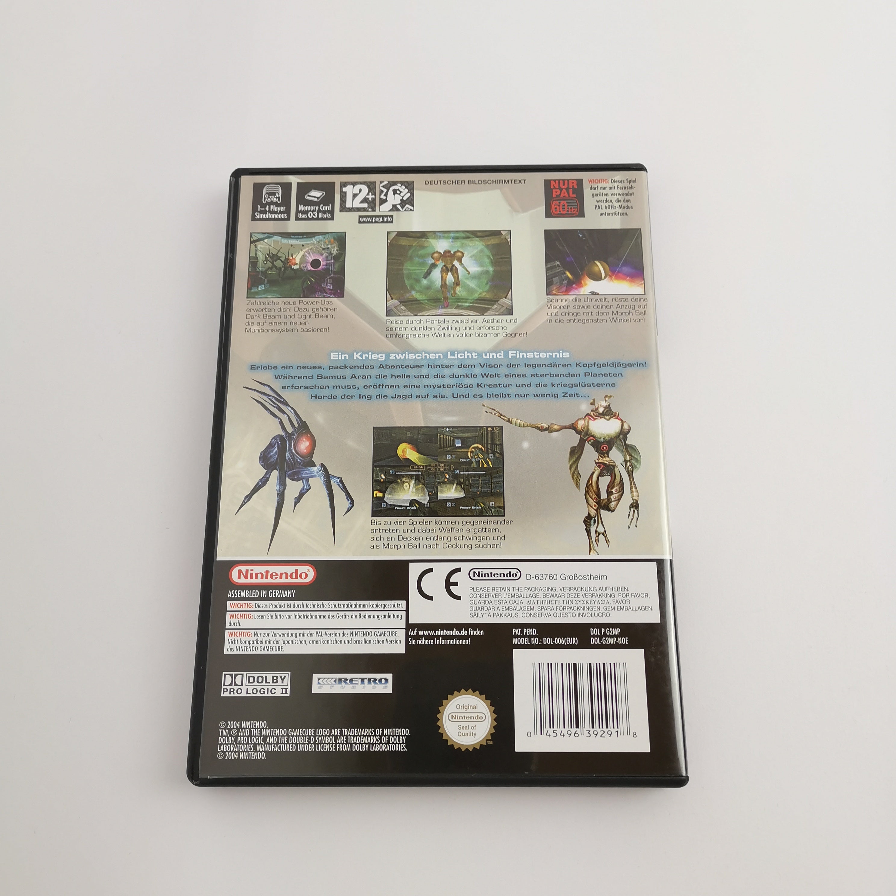 Nintendo Gamecube Spiel " Metroid Prime 2 Echoes " GC Game Cube |OVP PAL NOE [2]