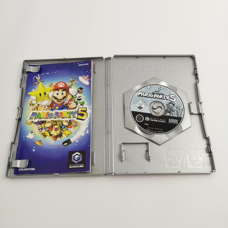 Nintendo Gamecube Spiel " Mario Party 5 " Players Choice OVP NOE * akzeptabel