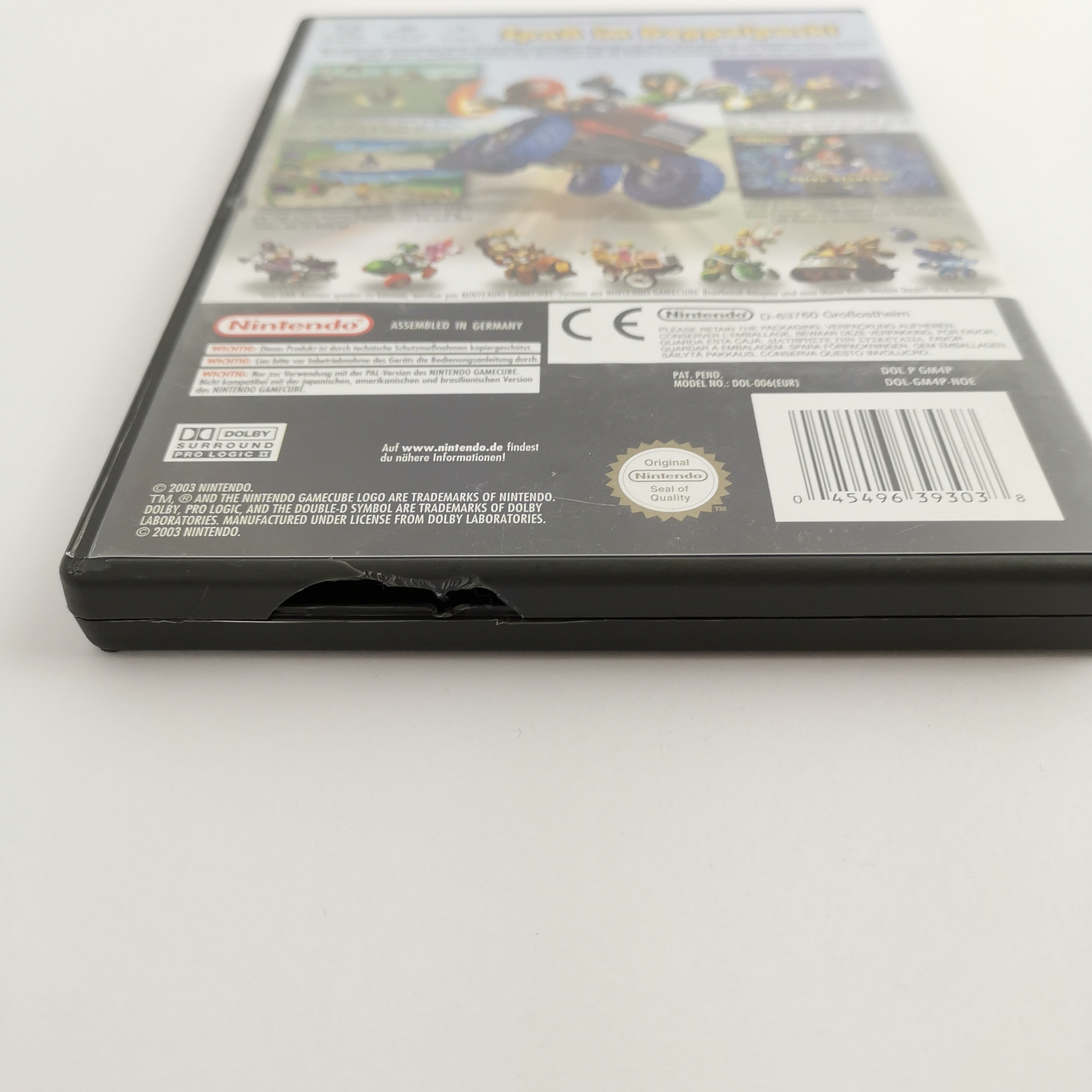 Nintendo Gamecube Spiel " Mario Kart Double Dash "Game Cube OVP NOE * akzeptabel