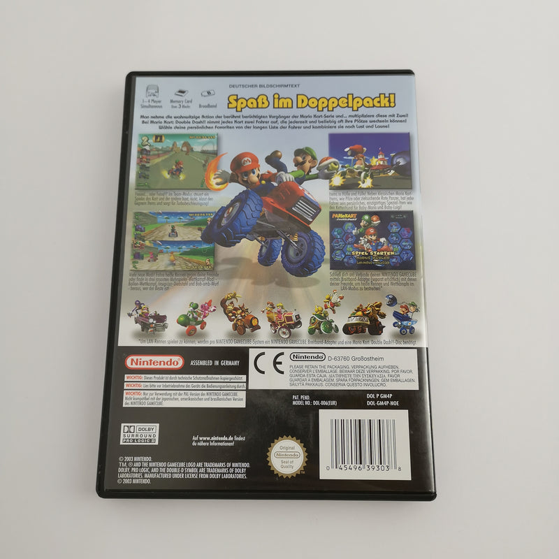 Nintendo Gamecube Spiel " Mario Kart Double Dash " Game Cube OVP NOE * sehr gut