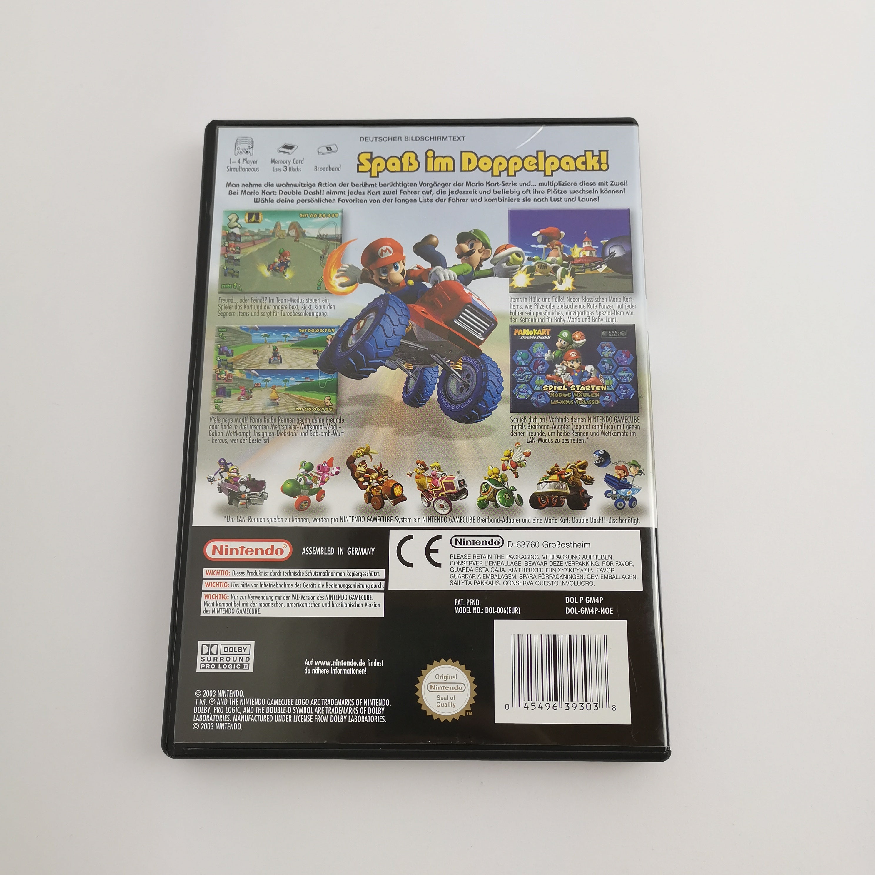 Nintendo Gamecube Spiel " Mario Kart Double Dash " OVP NOE * sehr gut [2]