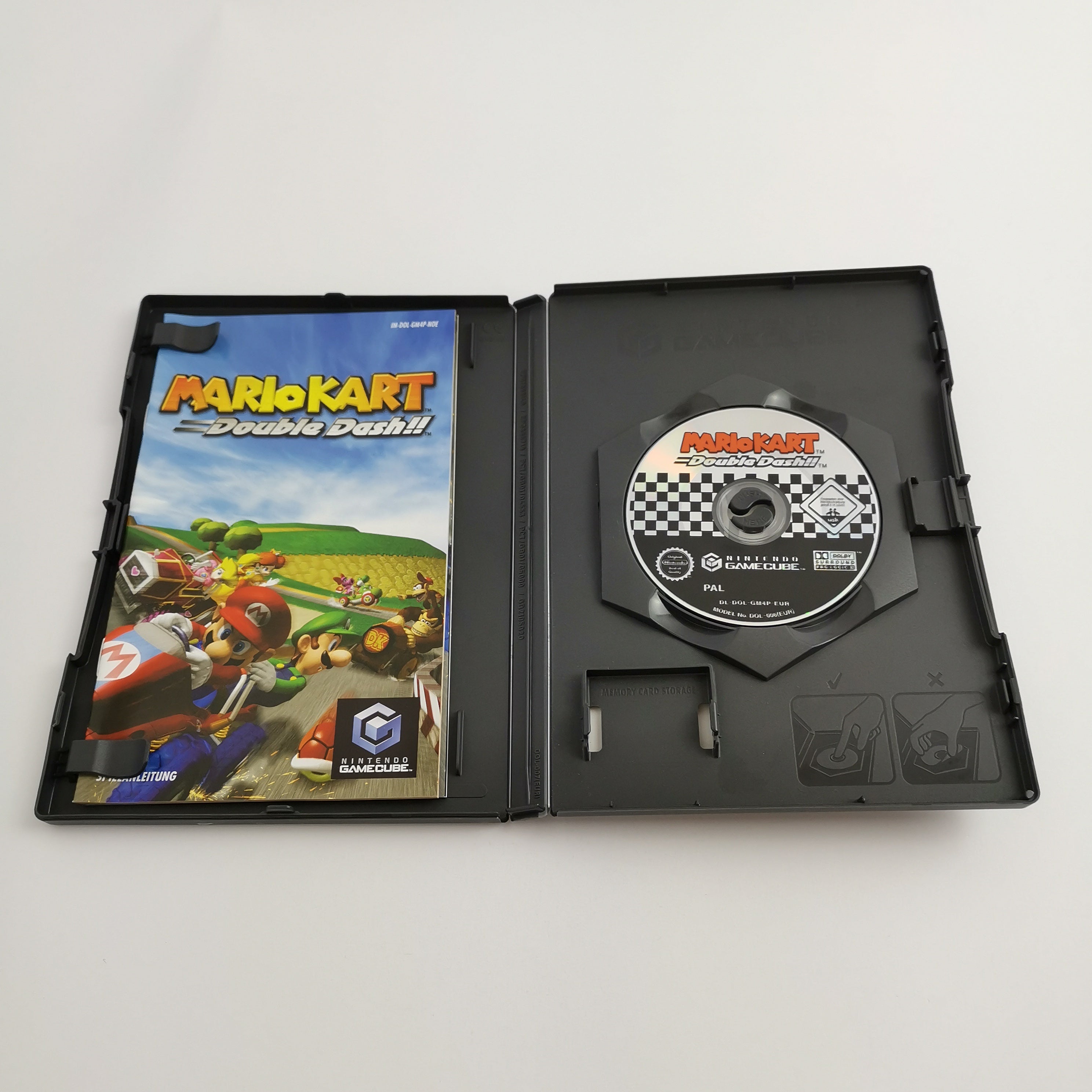 Nintendo Gamecube Spiel " Mario Kart Double Dash " OVP PAL NOE * neuwertig