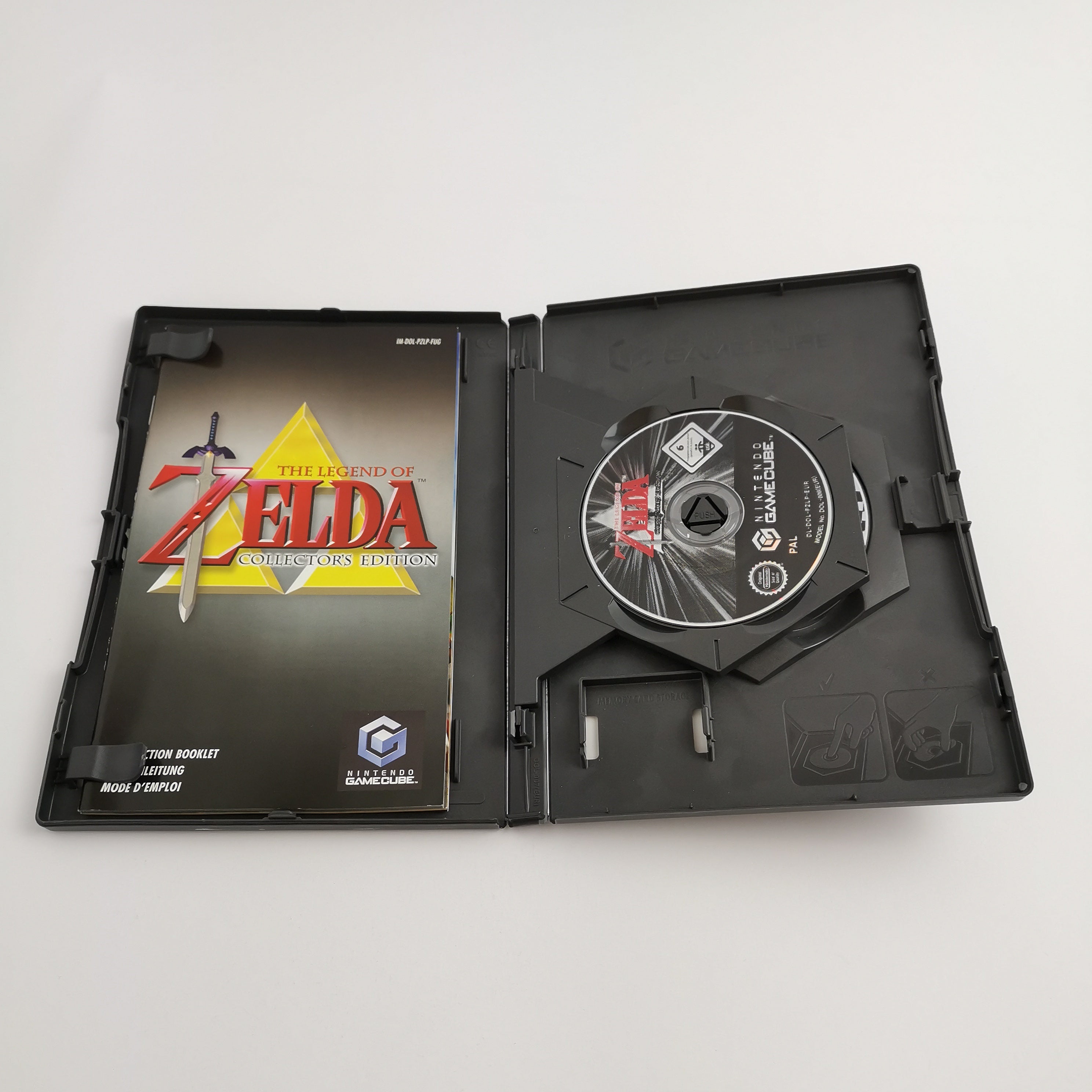 Nintendo Gamecube Spiel " Mario Kart Double Dash +  Zelda Collectors Edition OVP