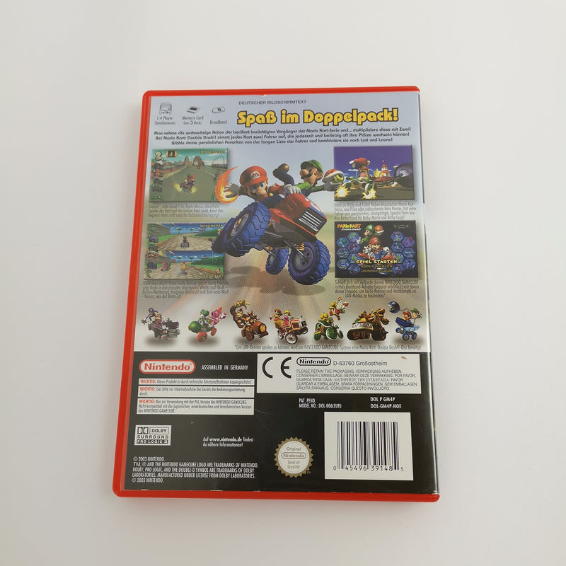 Nintendo Gamecube Spiel " Mario Kart Double Dash " Zweite Auflage OVP PAL NOE