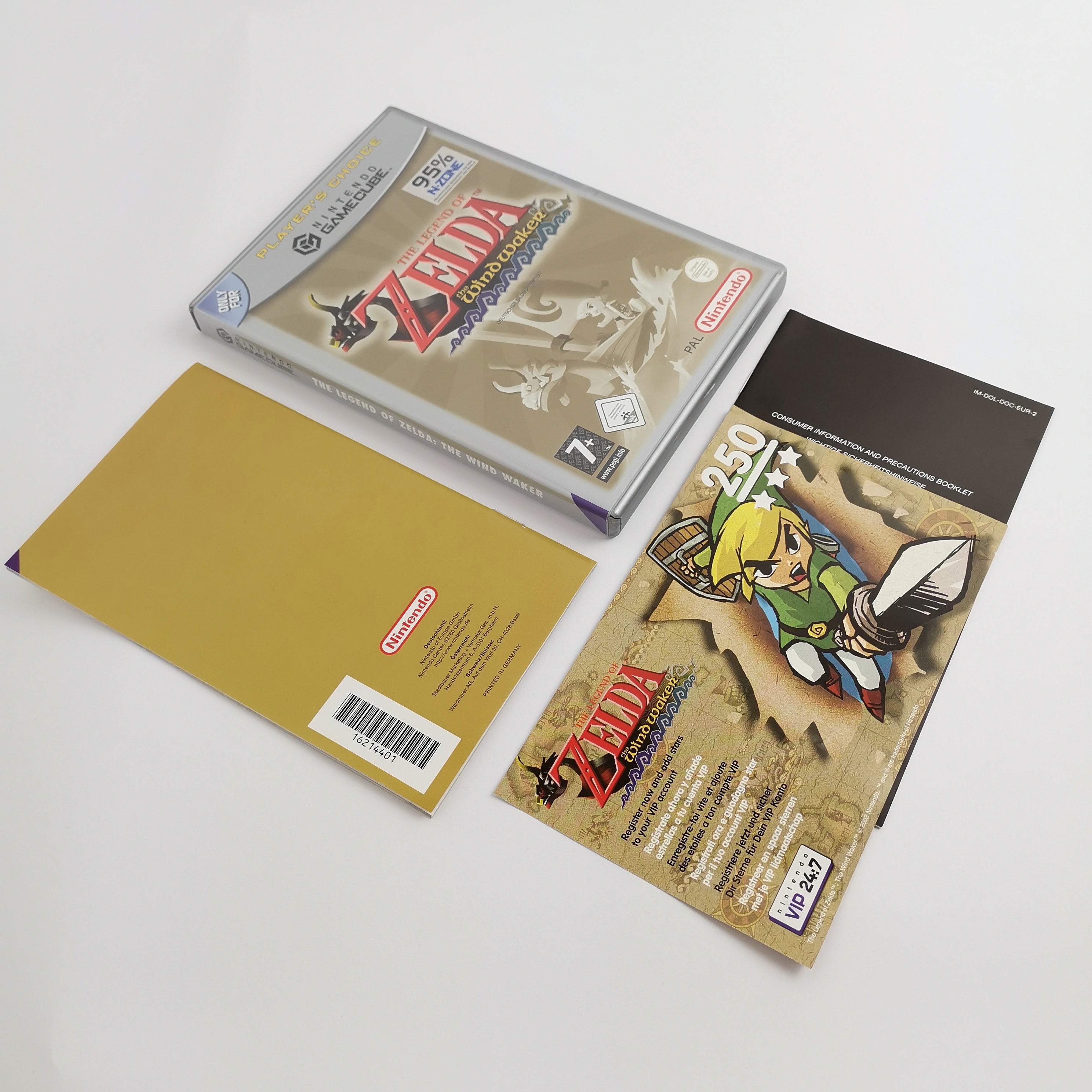 Nintendo Gamecube Spiel The Legend of Zelda The Windwaker " Players Choice [2]