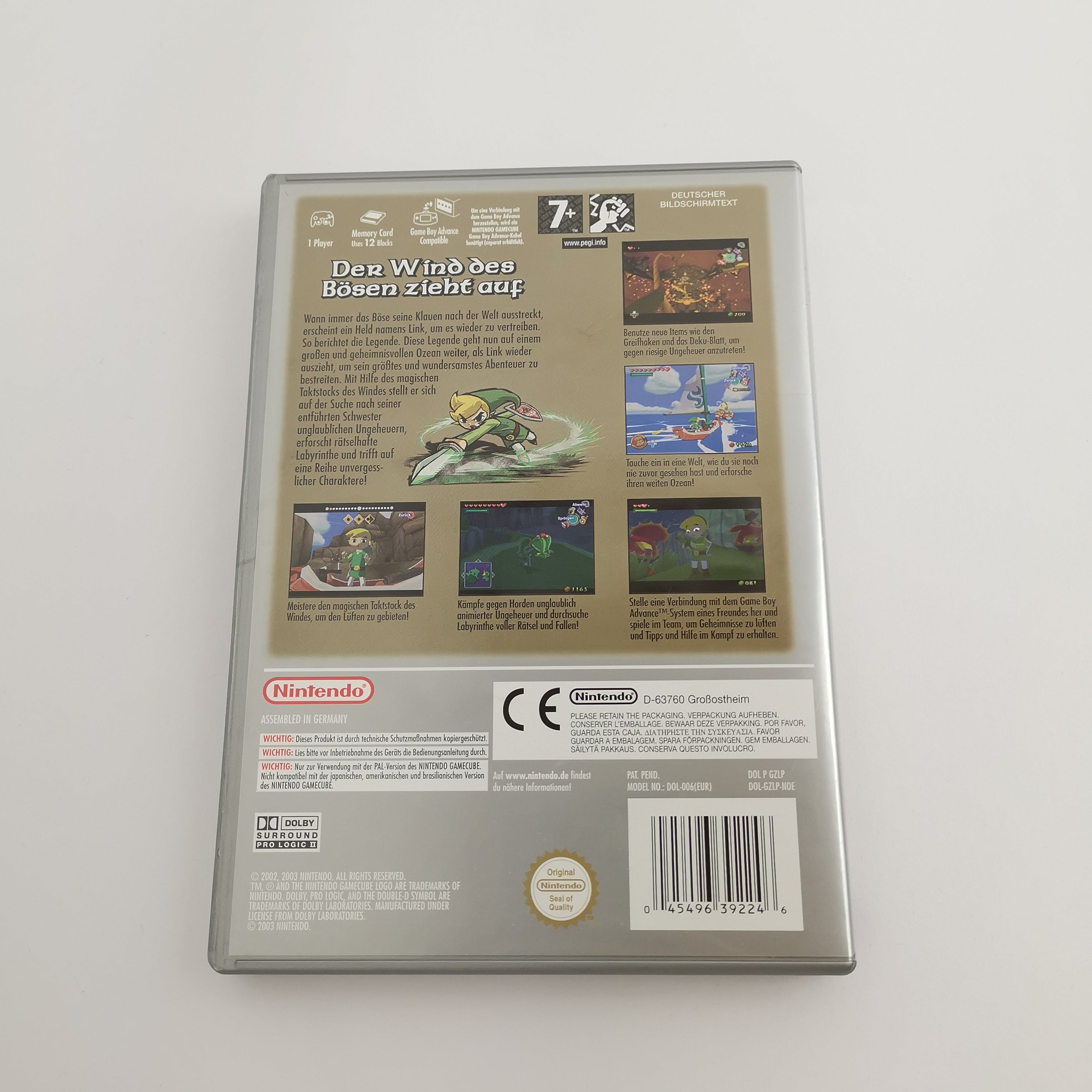 Nintendo Gamecube Spiel The Legend of Zelda The Windwaker " Players Choice [2]