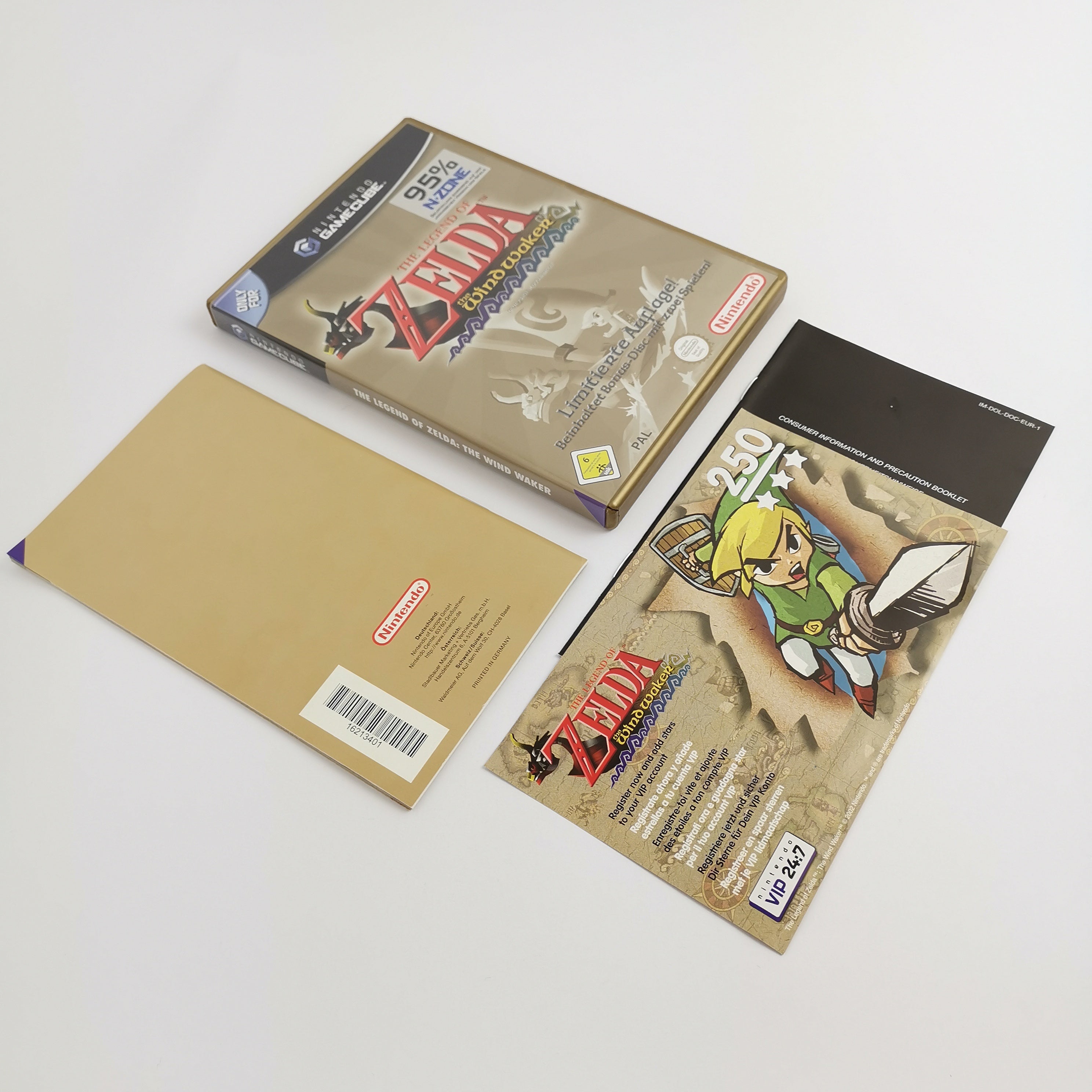 Nintendo Gamecube Spiel The Legend of Zelda The Windwaker Limitierte Auflage [2]