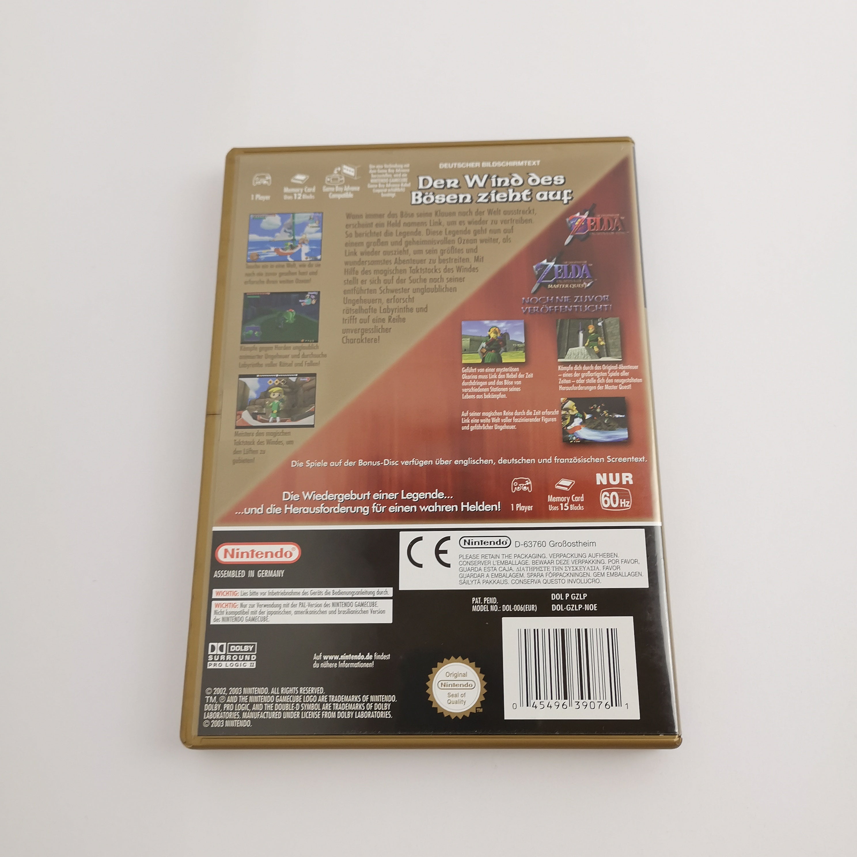 Nintendo Gamecube Spiel The Legend of Zelda The Windwaker Limitierte Auflage [2]