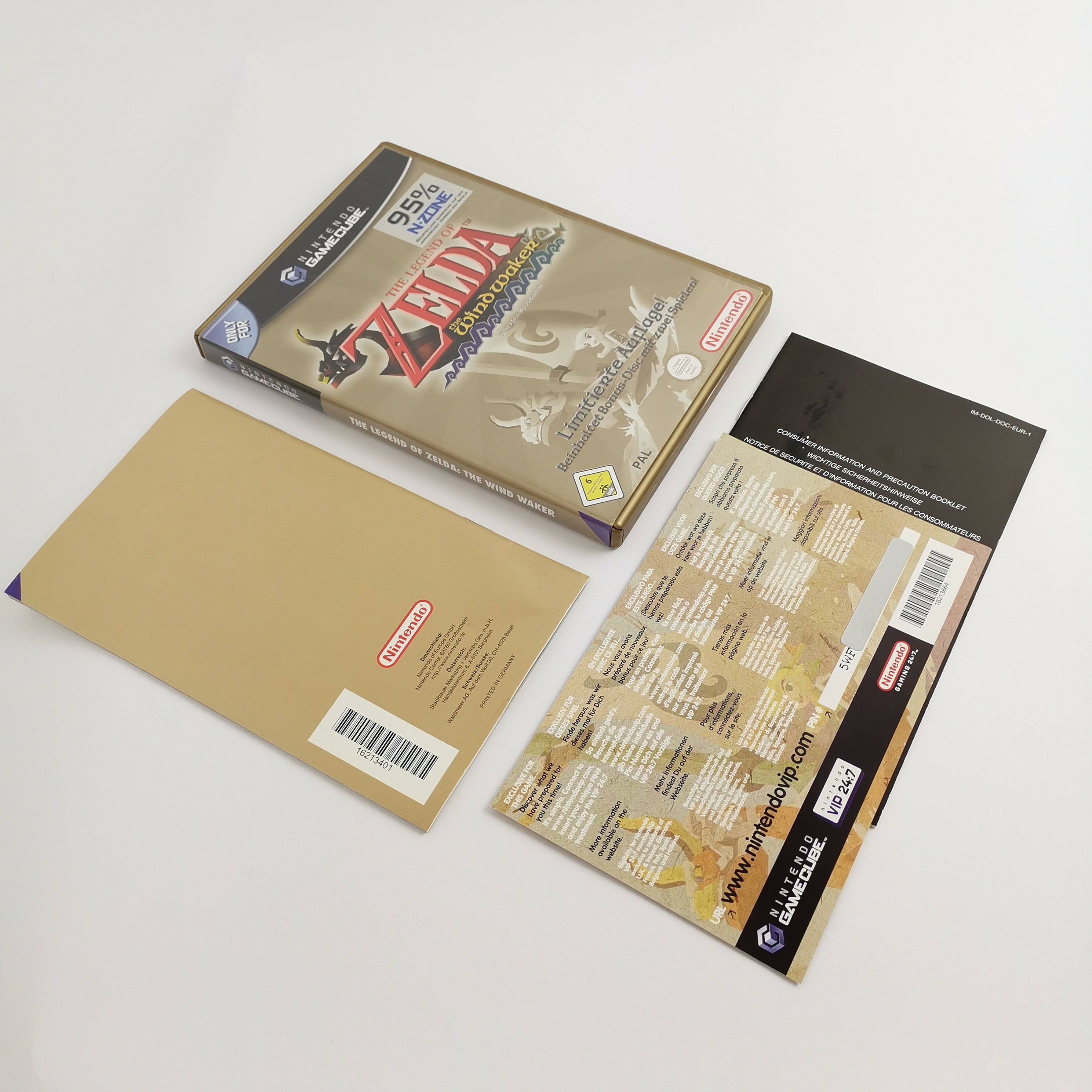 Nintendo Gamecube Spiel The Legend of Zelda The Windwaker Limitierte Auflage [3]