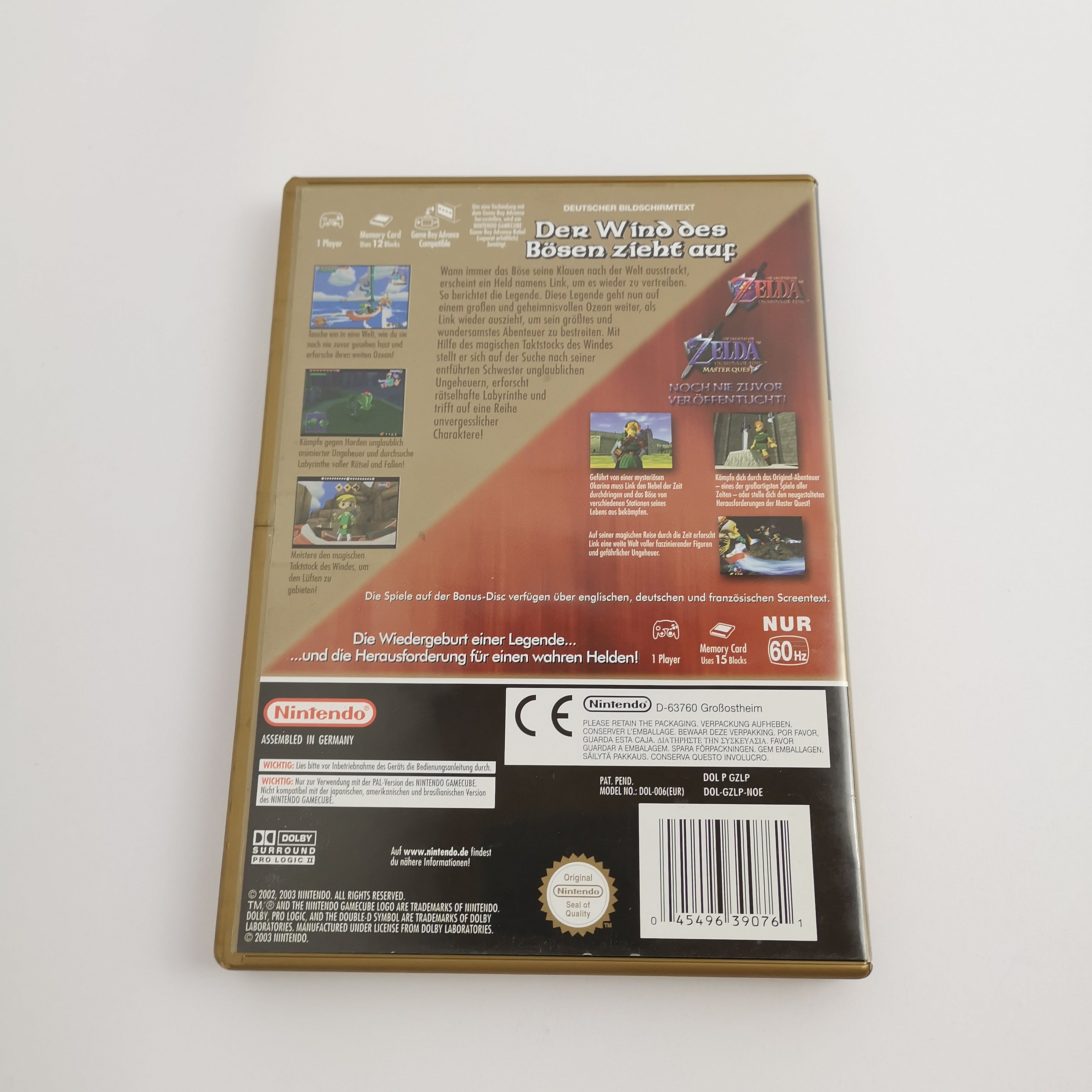 Nintendo Gamecube Spiel The Legend of Zelda The Windwaker Limitierte Auflage [3]