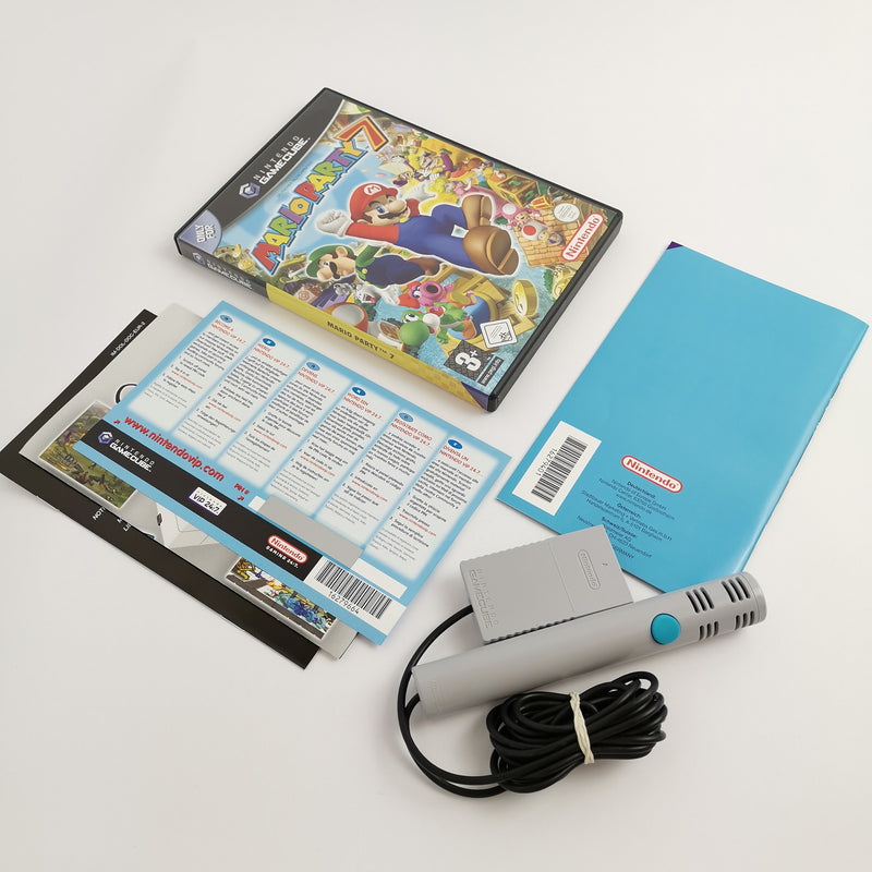 Nintendo Gamecube Spiel " Mario Party 7 + Mikrofon " Game Cube OVP PAL NOE [2]