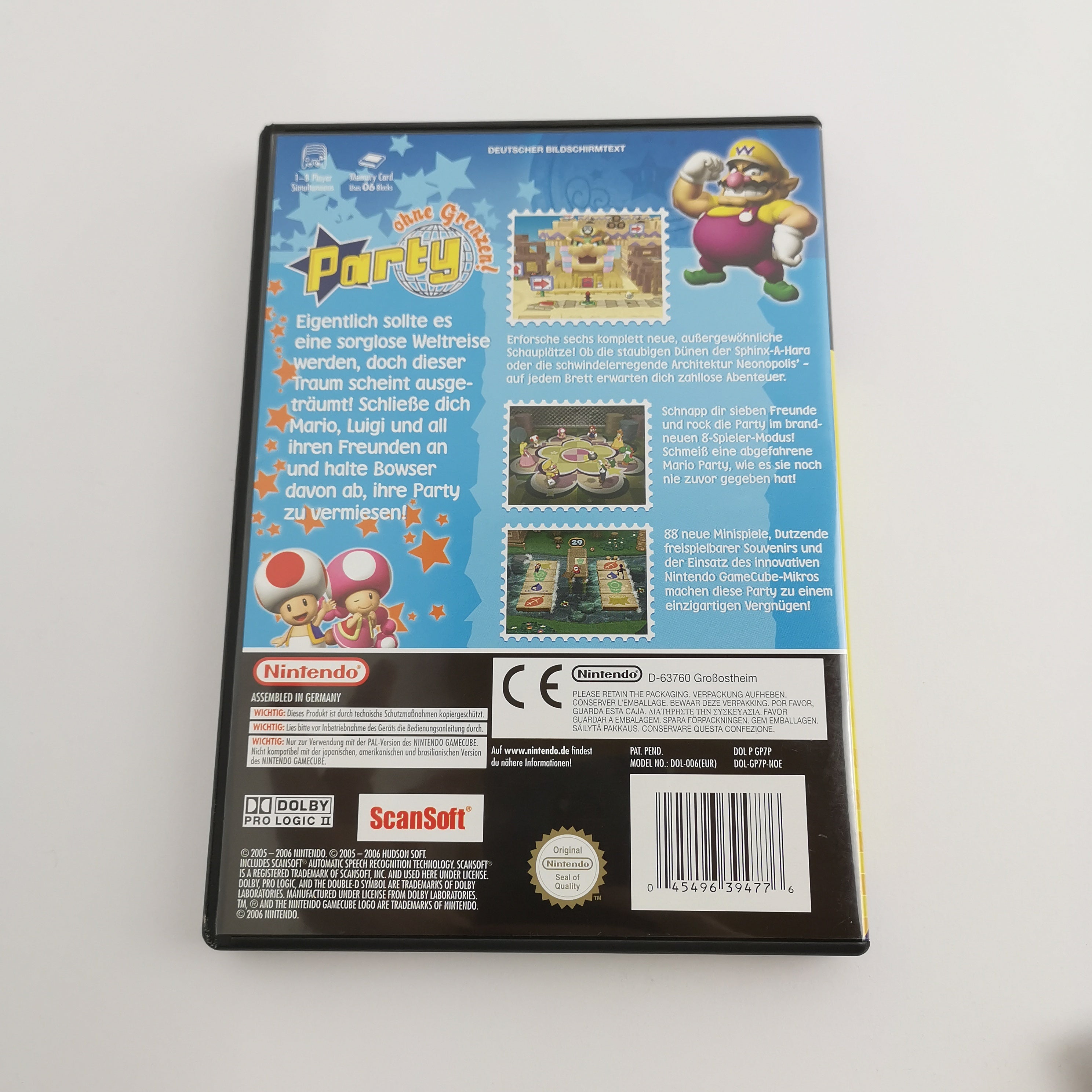Nintendo Gamecube Game "Mario Party 7 + Microphone" Game Cube OVP PAL NOE [2]