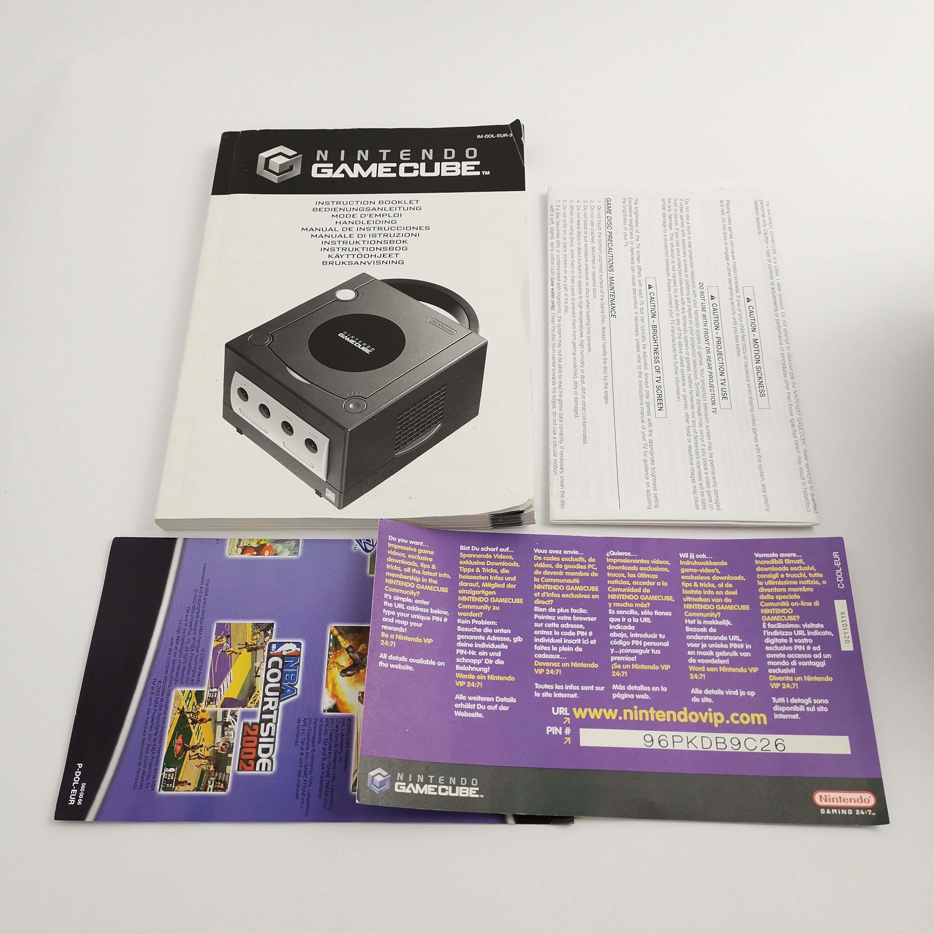 Nintendo Gamecube Konsole Schwarz / Black OVP Console PAL | Game Cube