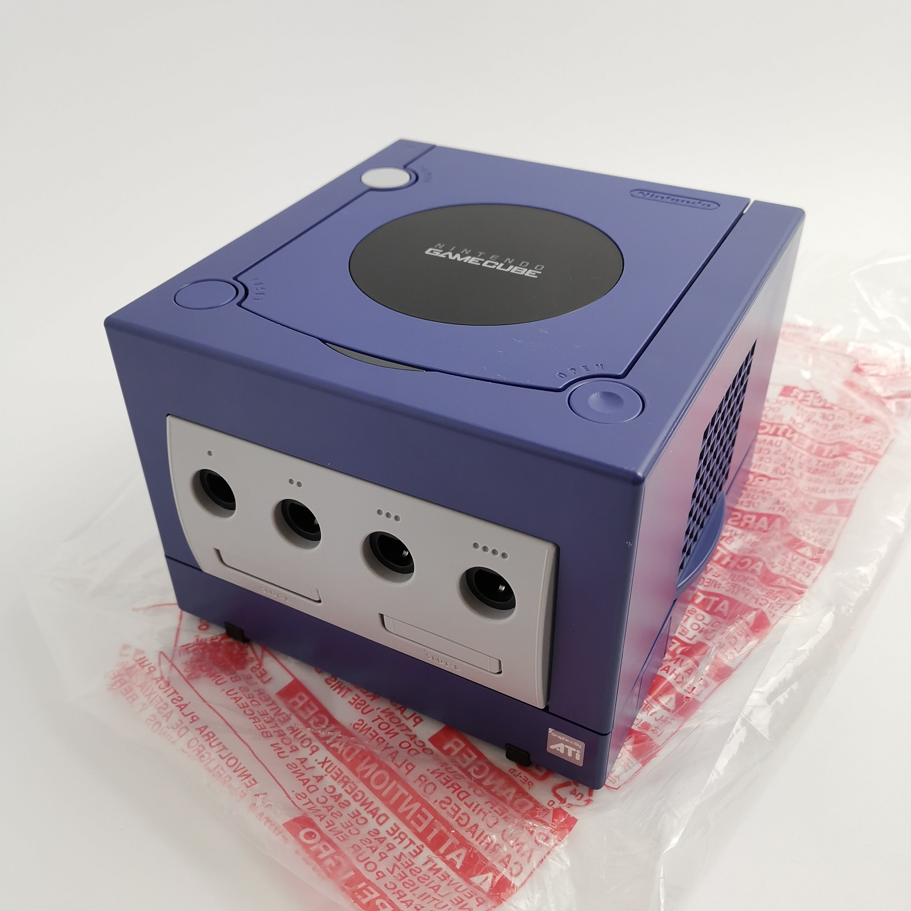 Nintendo Gamecube Konsole " The Legend of Zelda The Windwaker PAK " Purple OVP