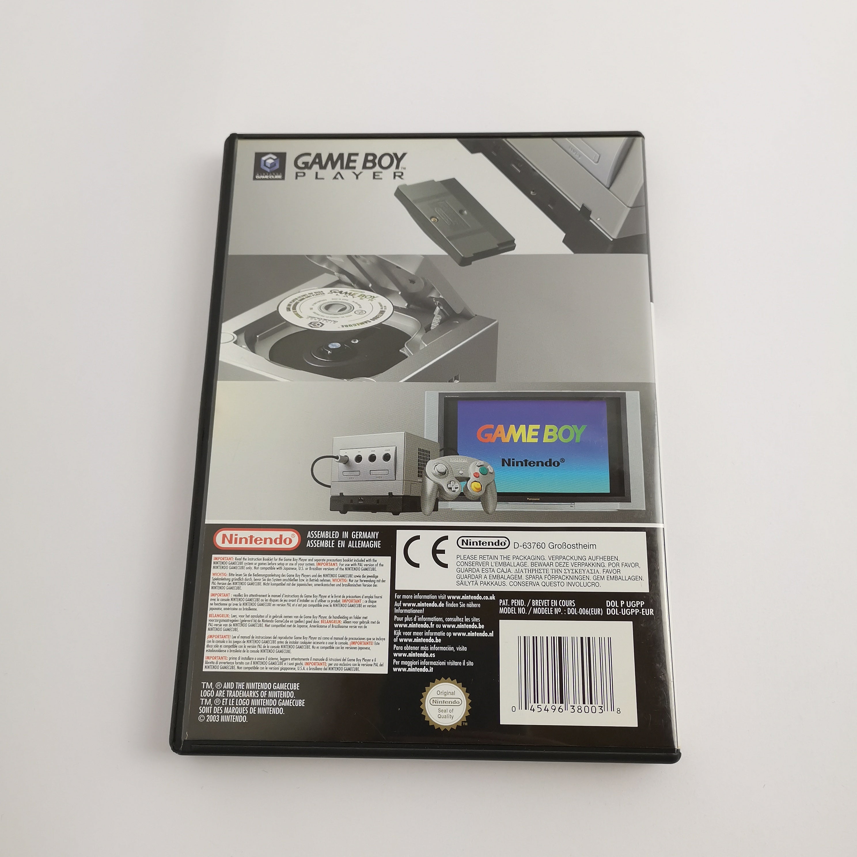 Nintendo Gamecube Adapter " Gameboy Player " Game Boy Adapter PAL Zubehör