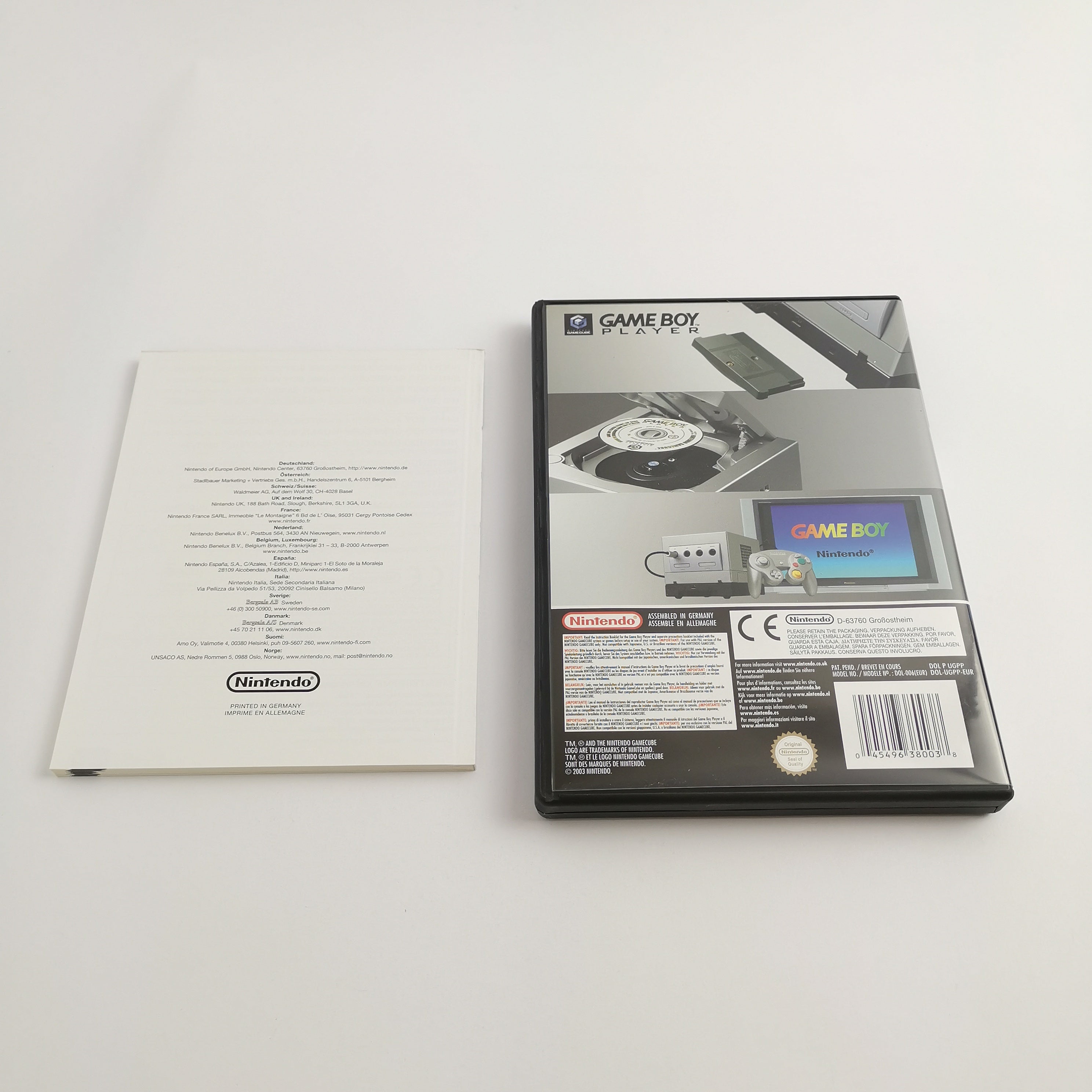 Nintendo Gamecube Adapter " Gameboy Player " OVP PAL NEU | NEW old Stock