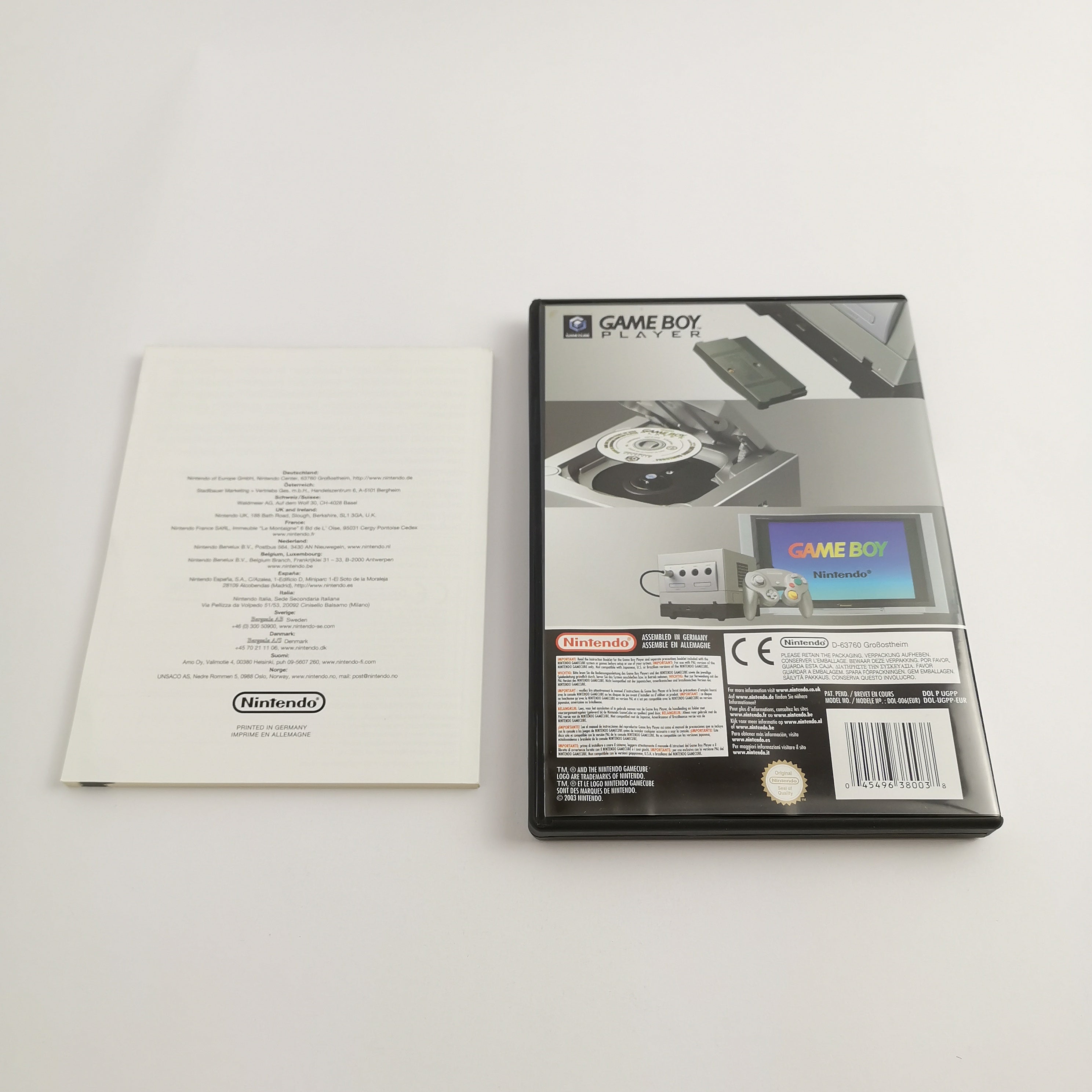 Nintendo Gamecube Adapter " Gameboy Player " OVP PAL NEU | NEW old Stock [2]