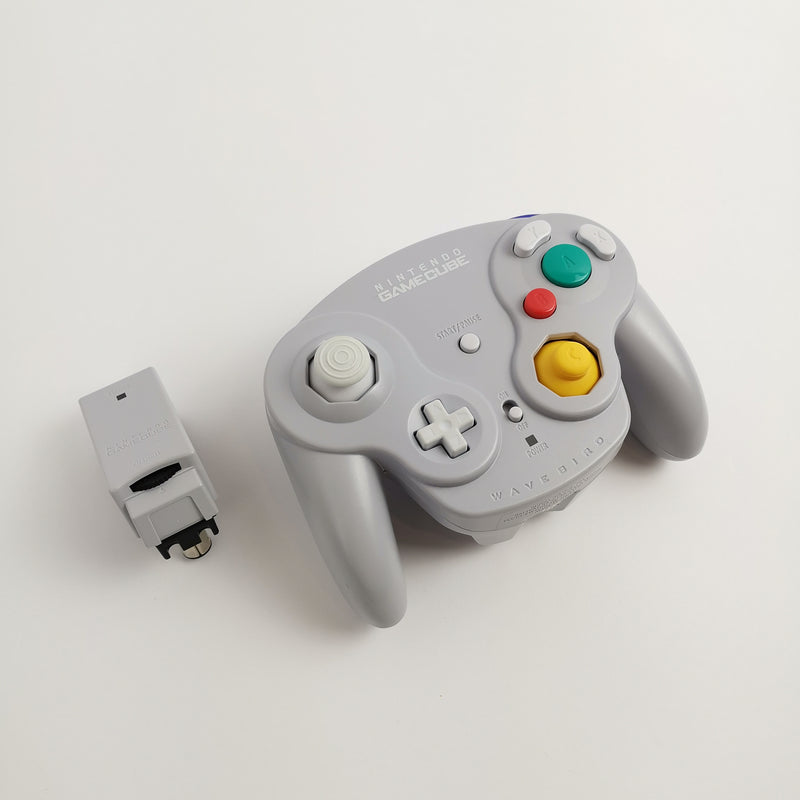 Nintendo Gamecube Controller " Wavebird + Empfänger " Original Game Cube Joypad