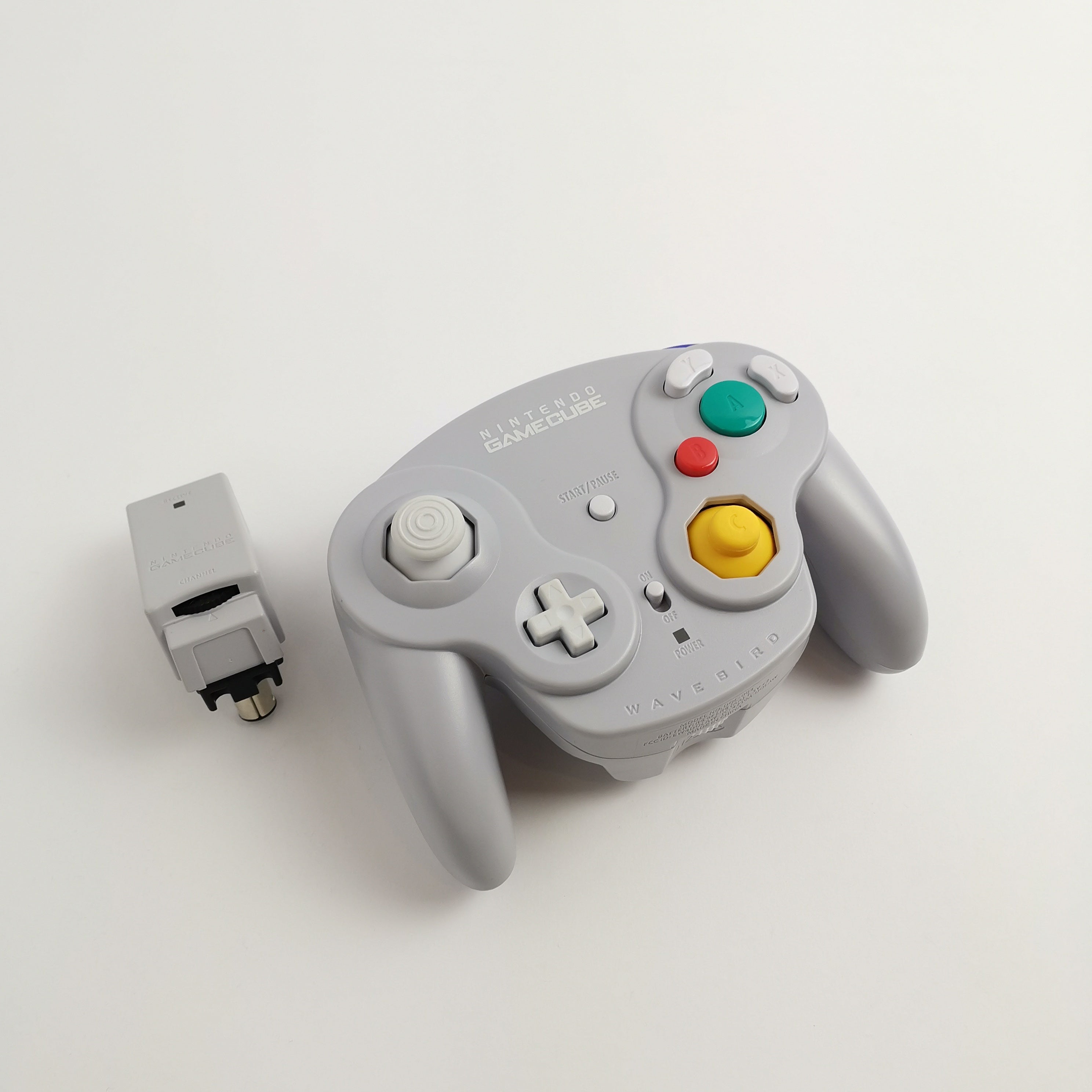 Nintendo Gamecube Controller " Wavebird + Empfänger " Original Game Cube Pad [2]