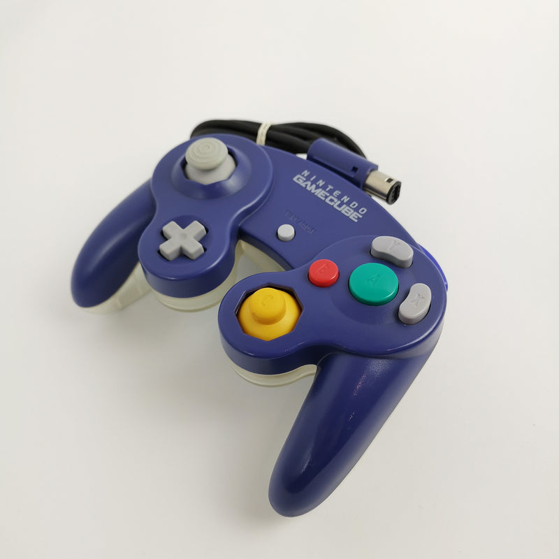 Nintendo Gamecube Controller "Clear Purple" Game Cube Purple Semi-Transparent