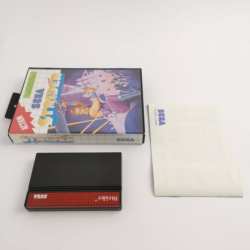 Sega Master System Spiel " Strider " MS MasterSystem | OVP PAL