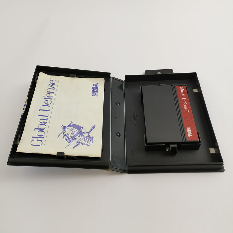 Sega Master System Spiel " Global Defense " MS MasterSystem | OVP PAL