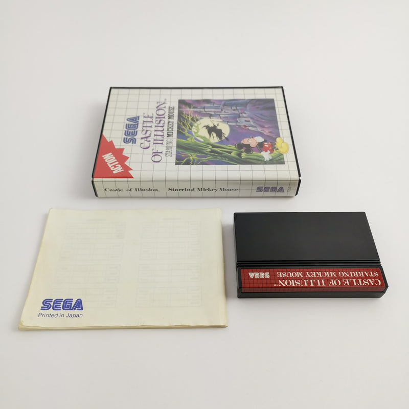 Sega Master System game "Castle of illusion starring Mickey Mouse" OVP PAL