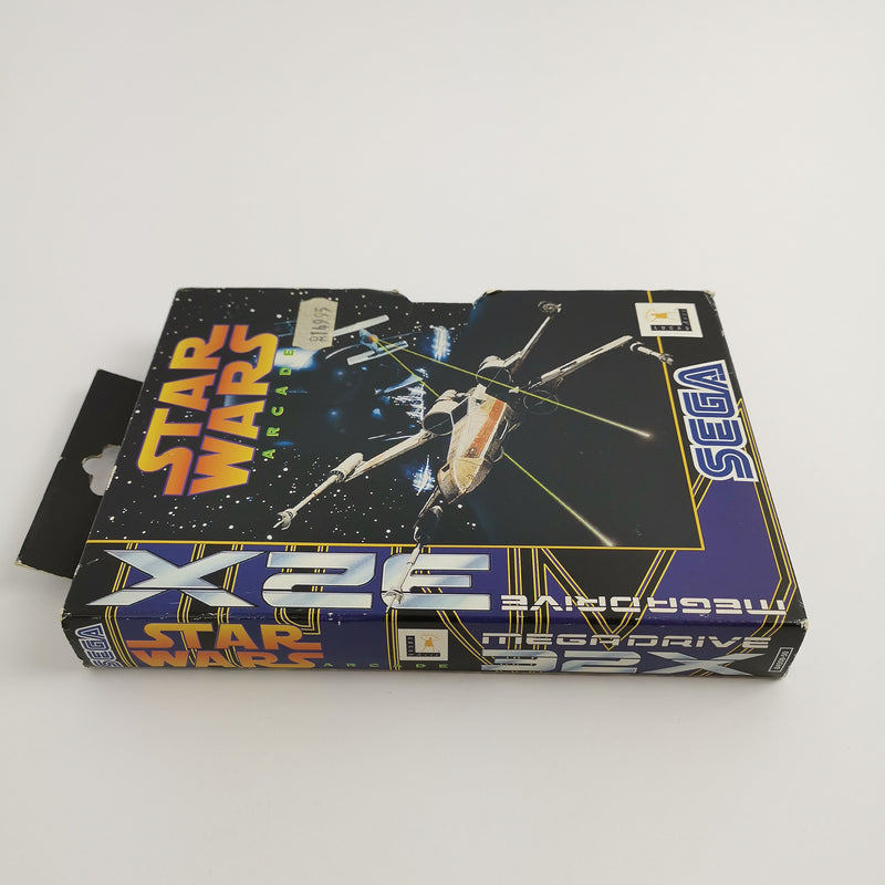 Sega Mega Drive 32X Game "Star Wars Arcade" MD MegaDrive Starwars | original packaging [2]