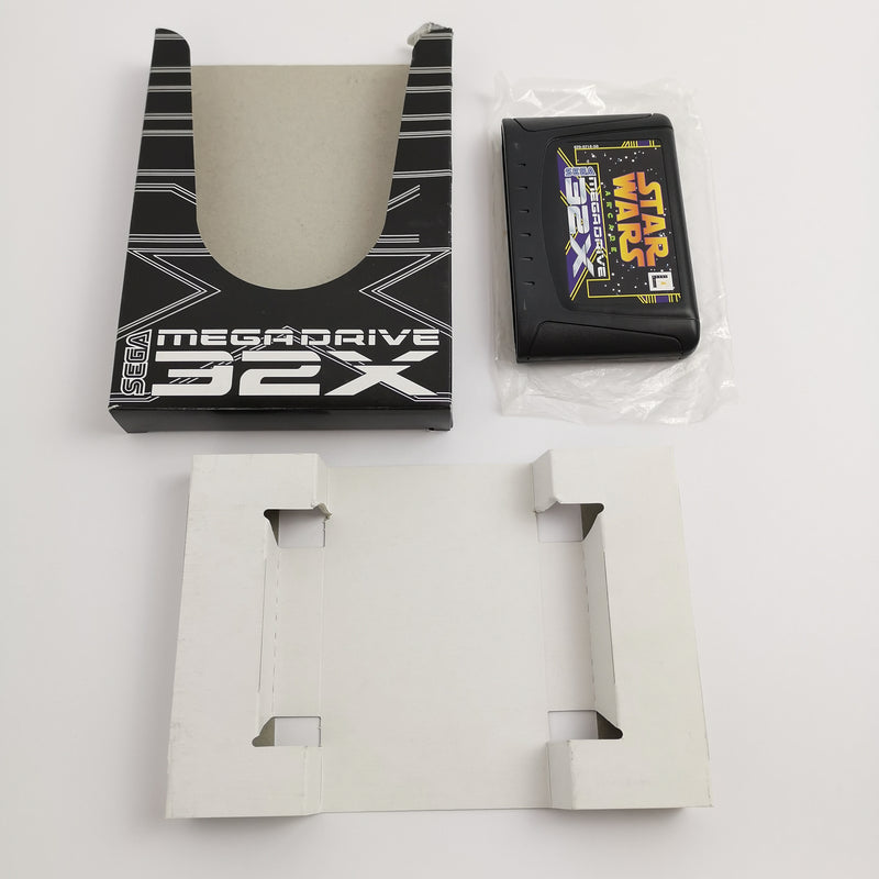 Sega Mega Drive 32X Game "Star Wars Arcade" MD MegaDrive Starwars | original packaging [2]