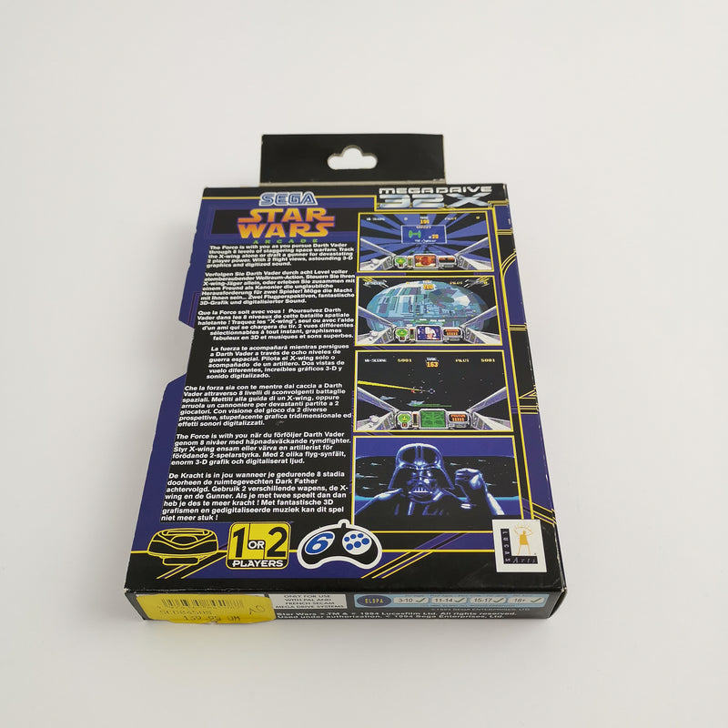 Sega Mega Drive 32X Game "Star Wars Arcade" MD MegaDrive Starwars | Original packaging