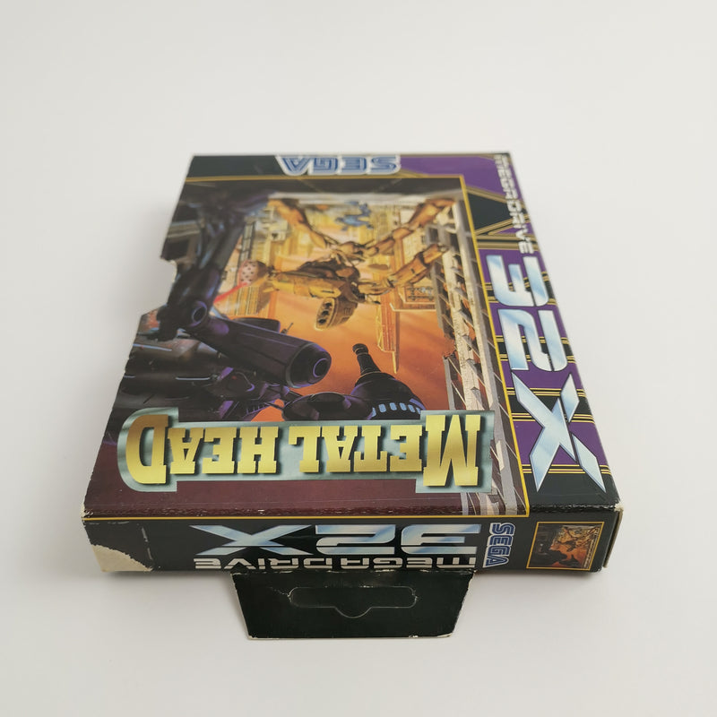 Sega Mega Drive 32X Spiel " Metal Head" MD MegaDrive Metalhead | OVP PAL