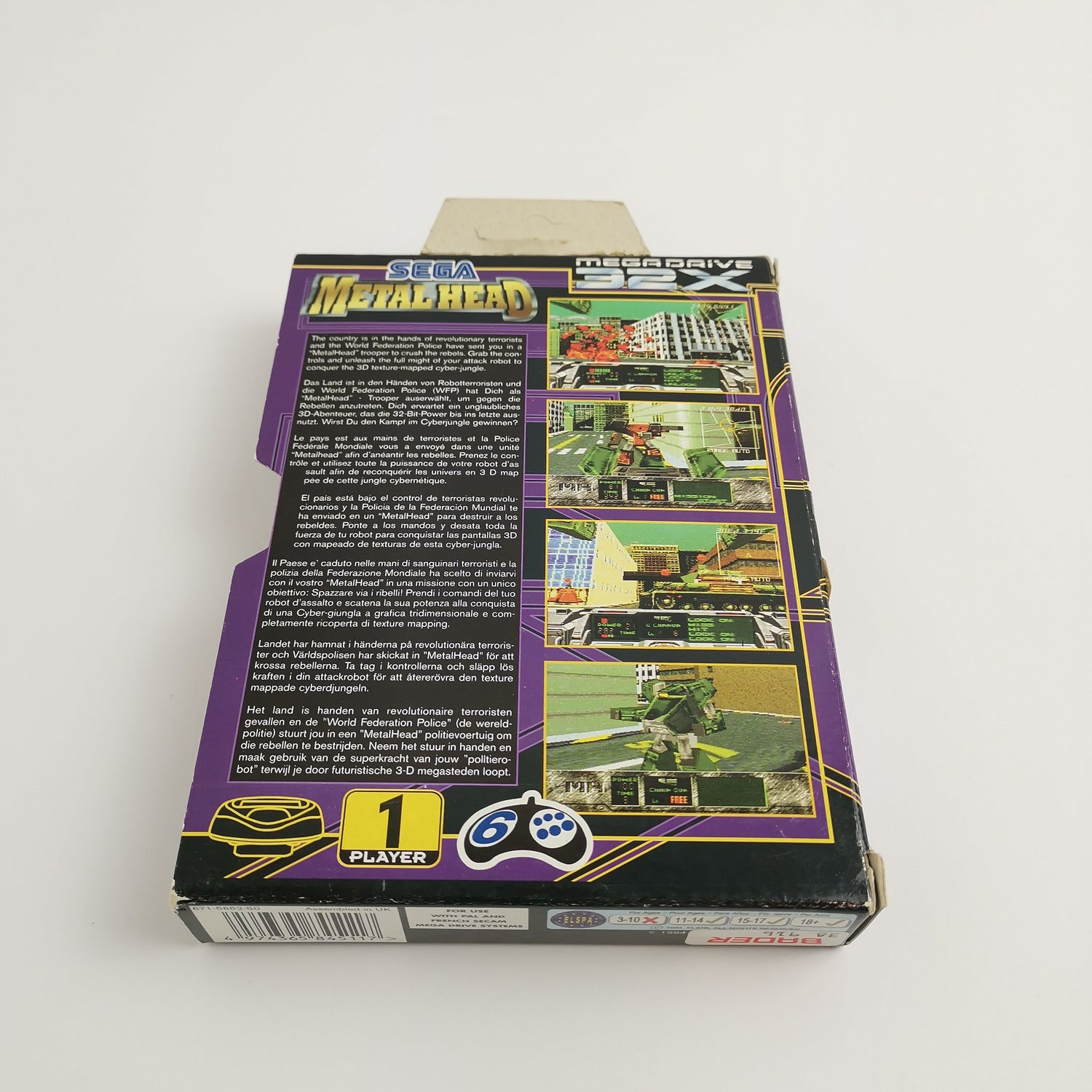 Sega Mega Drive 32X Spiel 
