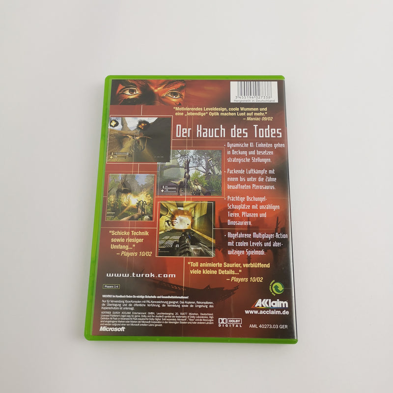 Microsoft Xbox Classic Spiel " Turok Evolution " OVP deutsche Version PAL