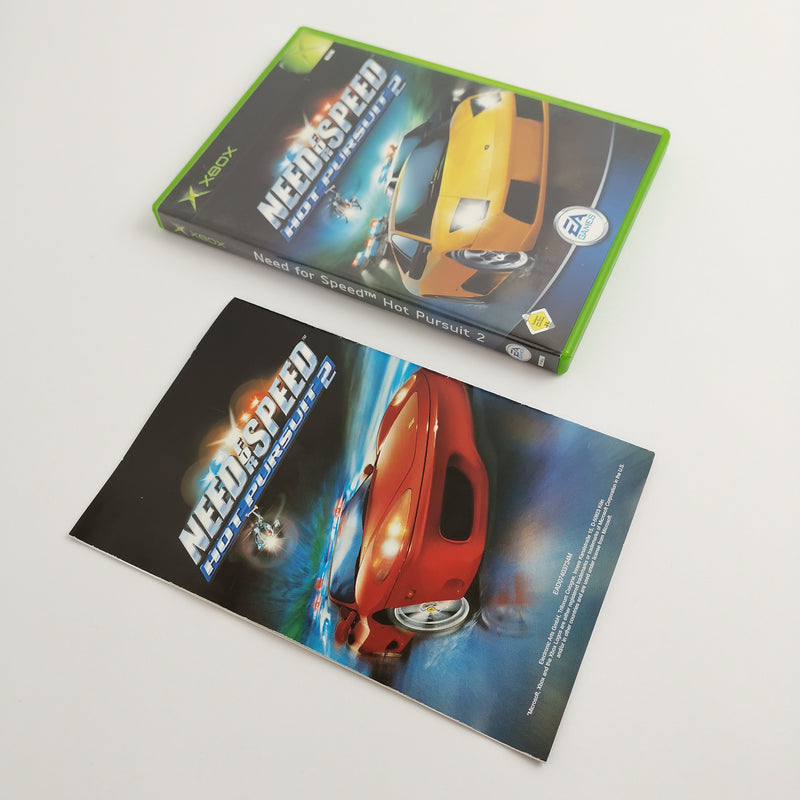 Microsoft Xbox Classic Game "Need for Speed ​​Hot Pursuit 2" DE PAL Version OVP